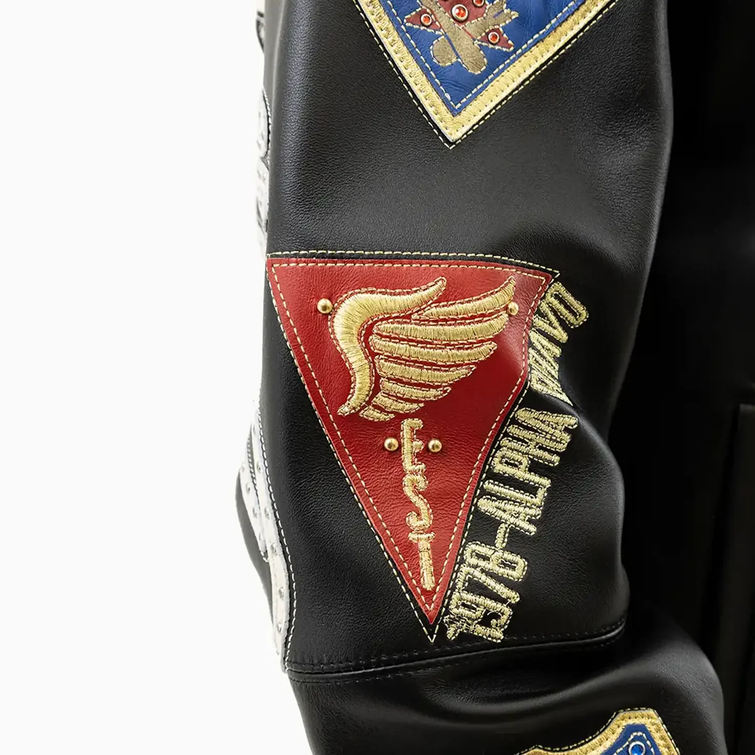 Men's American Bruiser Plush Leather Jacket - Image 16