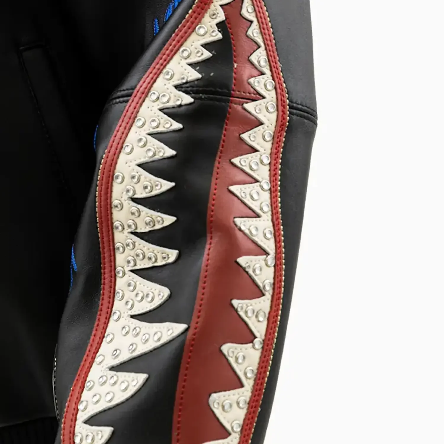 Men's American Bruiser Plush Leather Jacket - Image 20