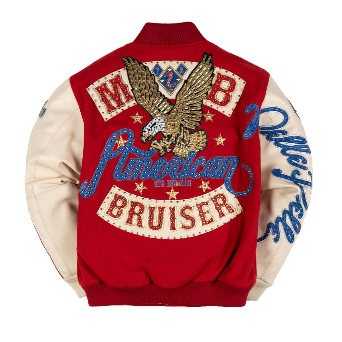 Men's American Bruiser Varsity Jacket - Image 2