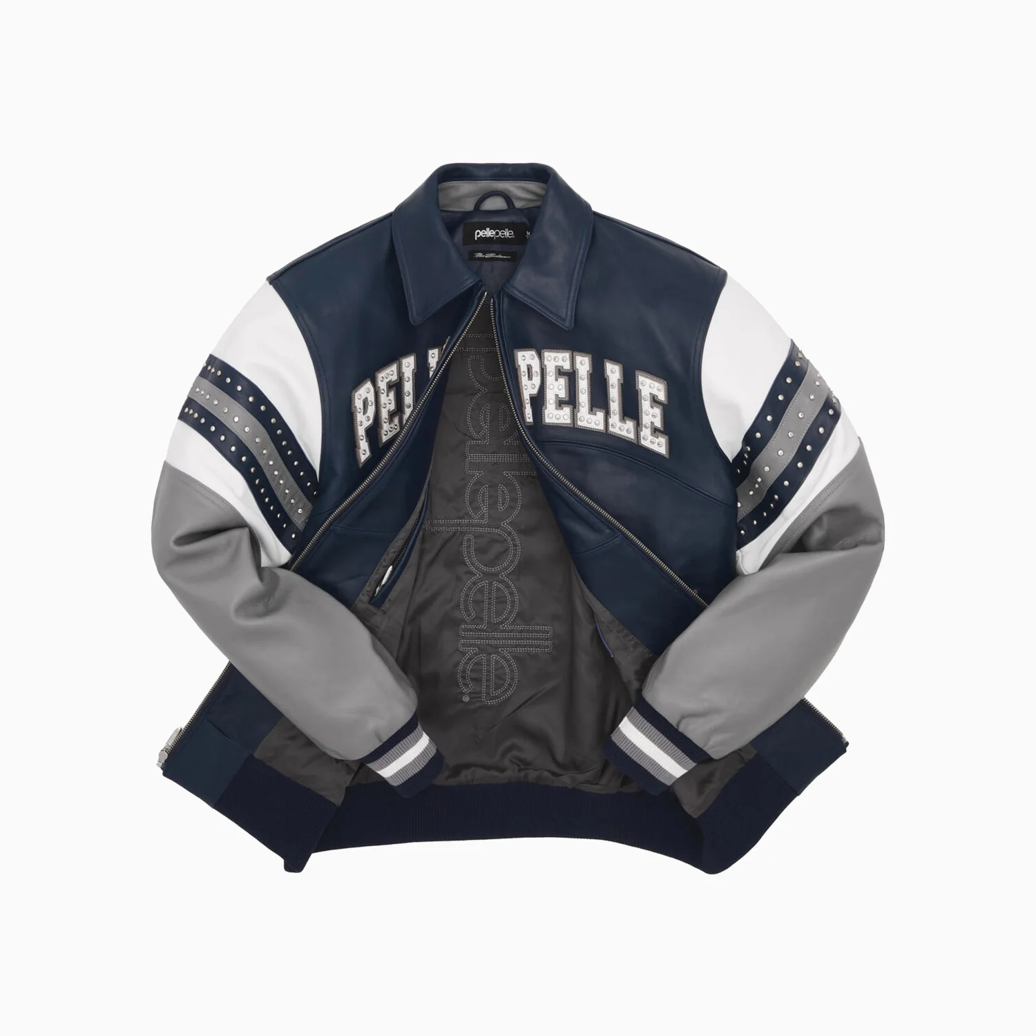 Men's Arches Leather Jacket - Image 3