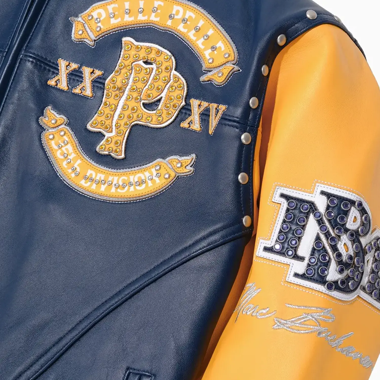 Men's Panther Leather Jacket - Image 8