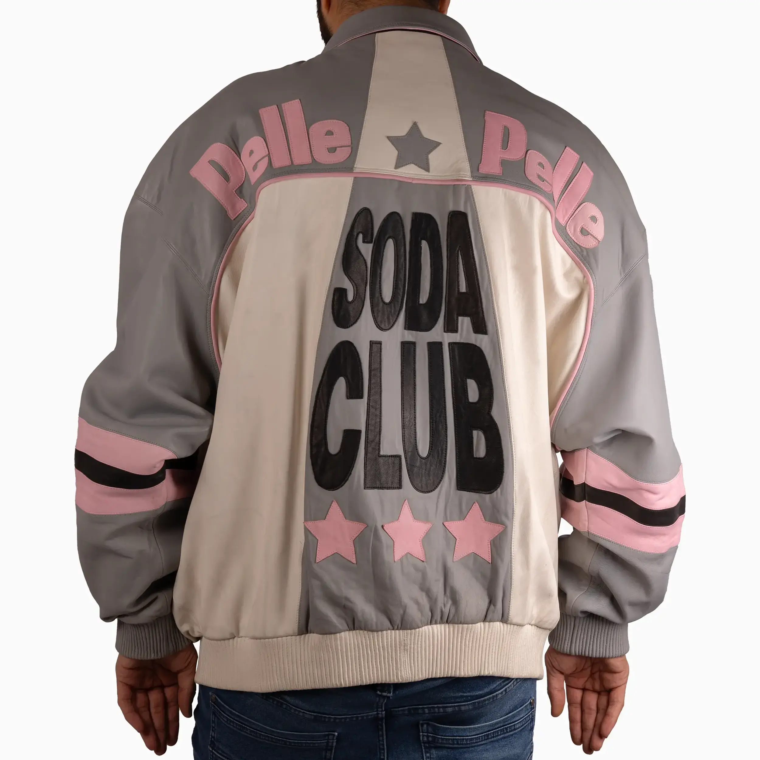 Men's Soda Club Leather Jacket - Image 2