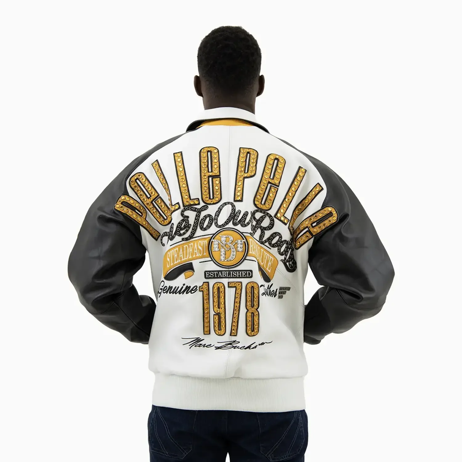 Men's True To Our Roots Leather Jacket - Image 3
