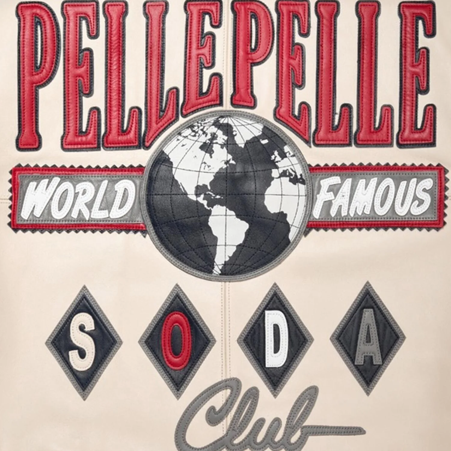 Men's World Famous Soda Club Plush Leather Jacket - Image 7