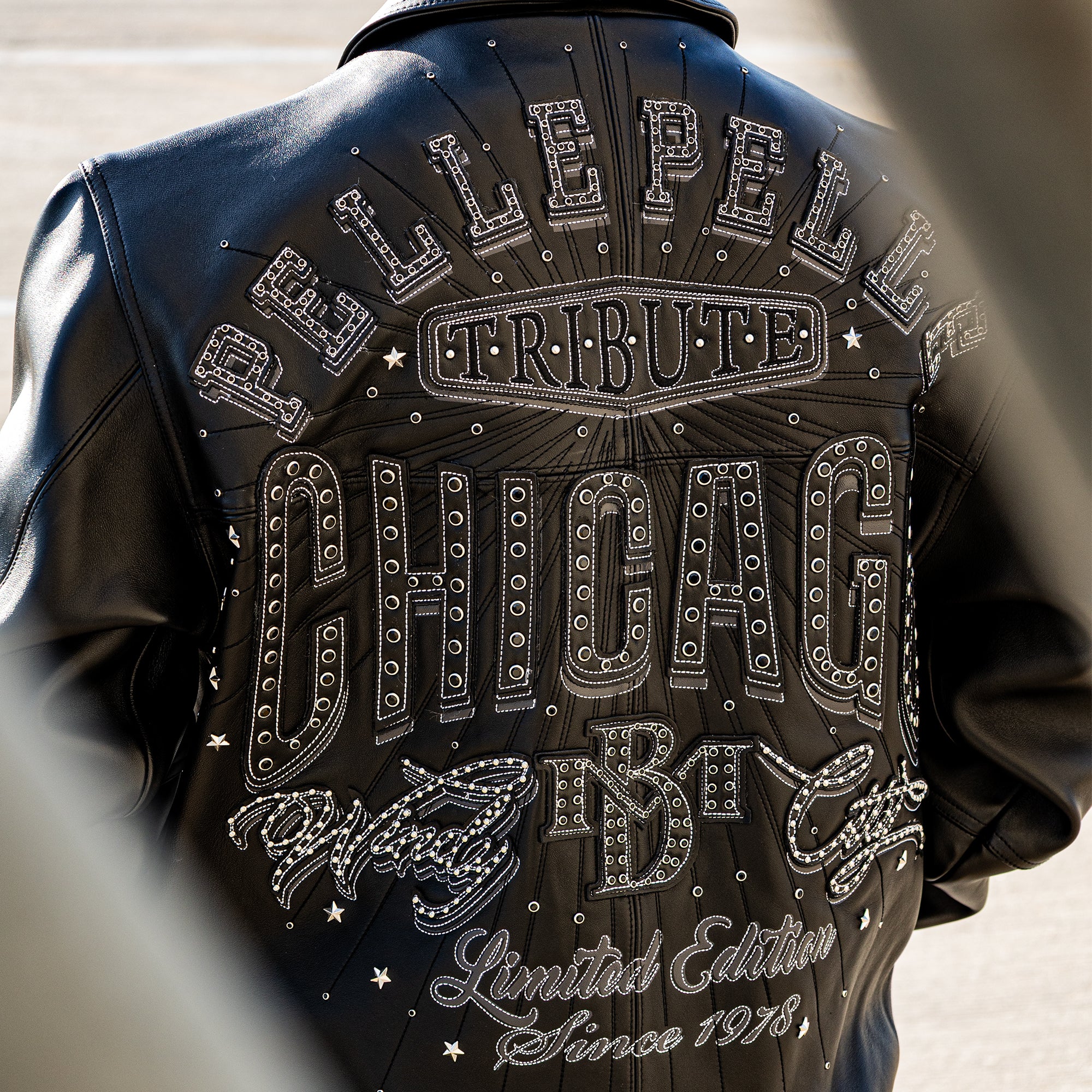 Pelle-Pelle X TB Men's Windy City Leather Jacket - Image 5