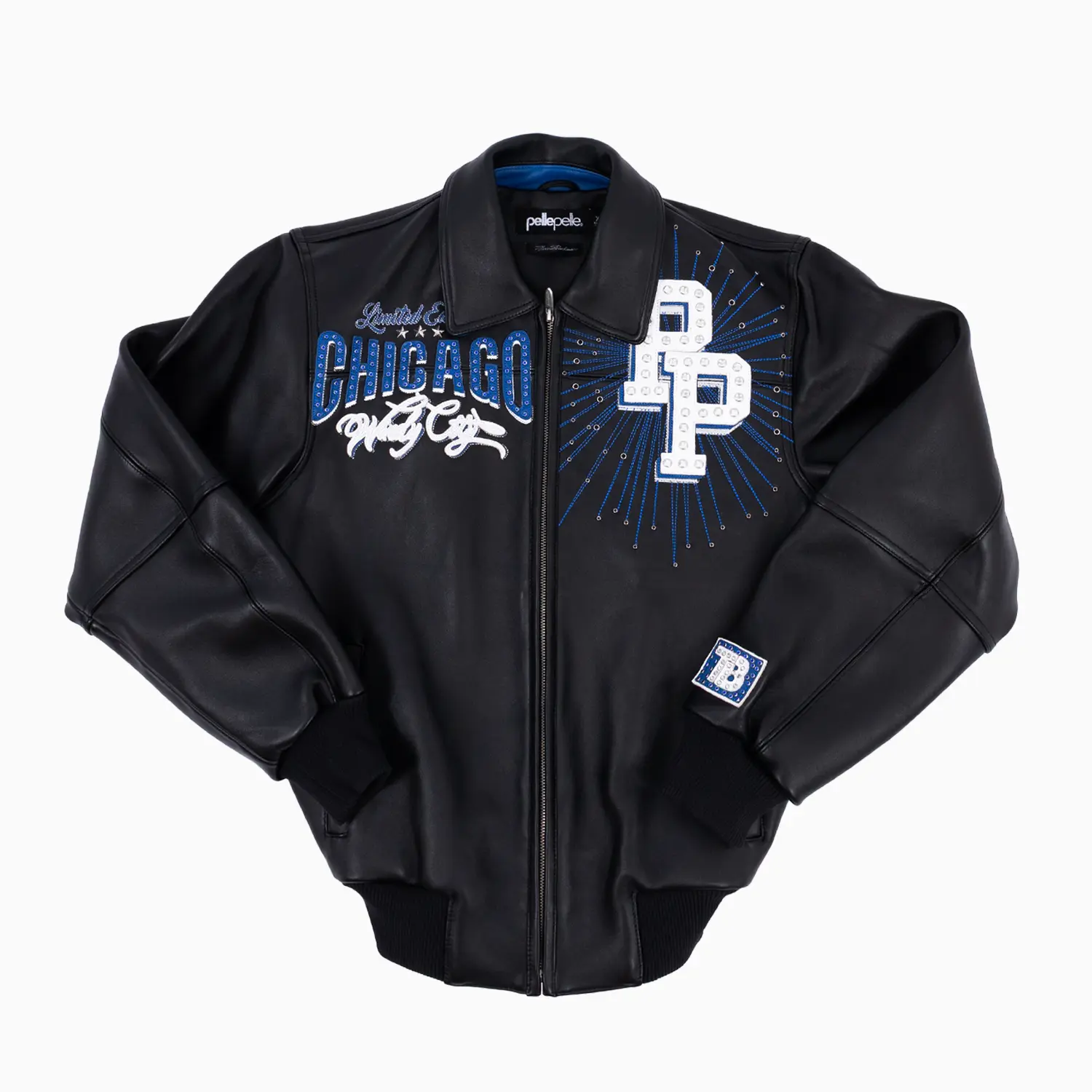 Pelle-Pelle X TB Men's Windy City Leather Jacket - Image 5