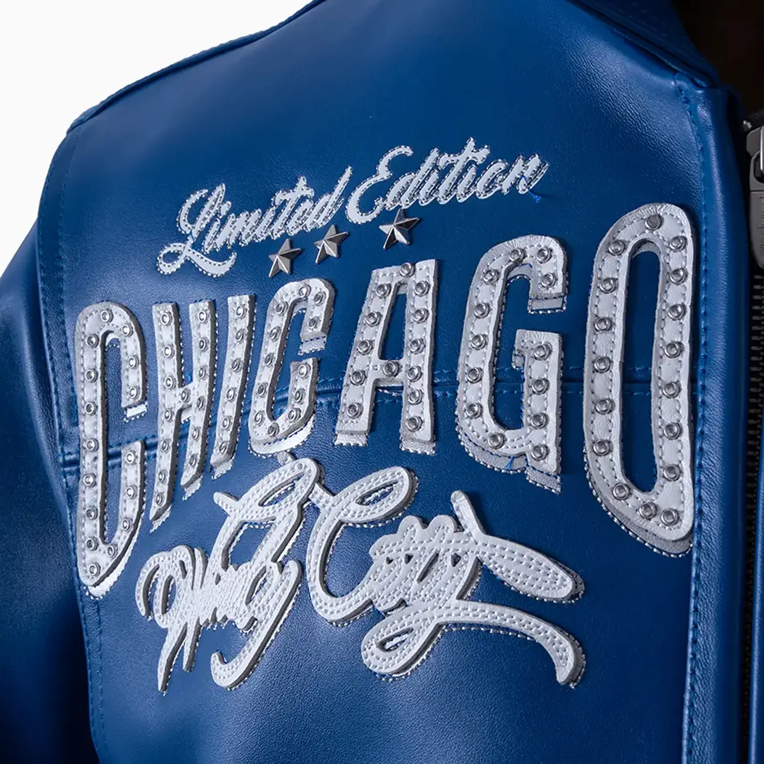Pelle-Pelle X TB Men's Windy City Leather Jacket - Image 5