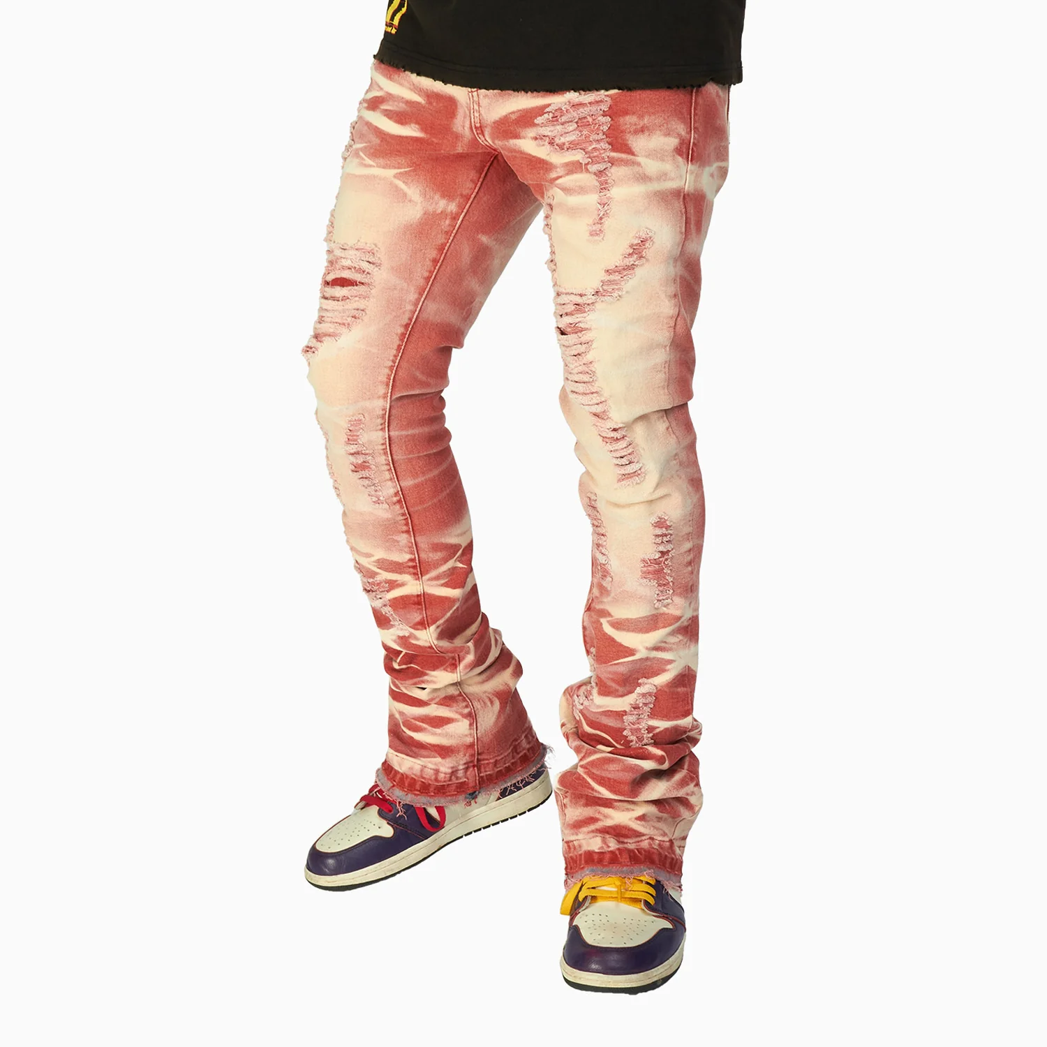 Men's Marcel Super Stacked Denim Pant - Image 3