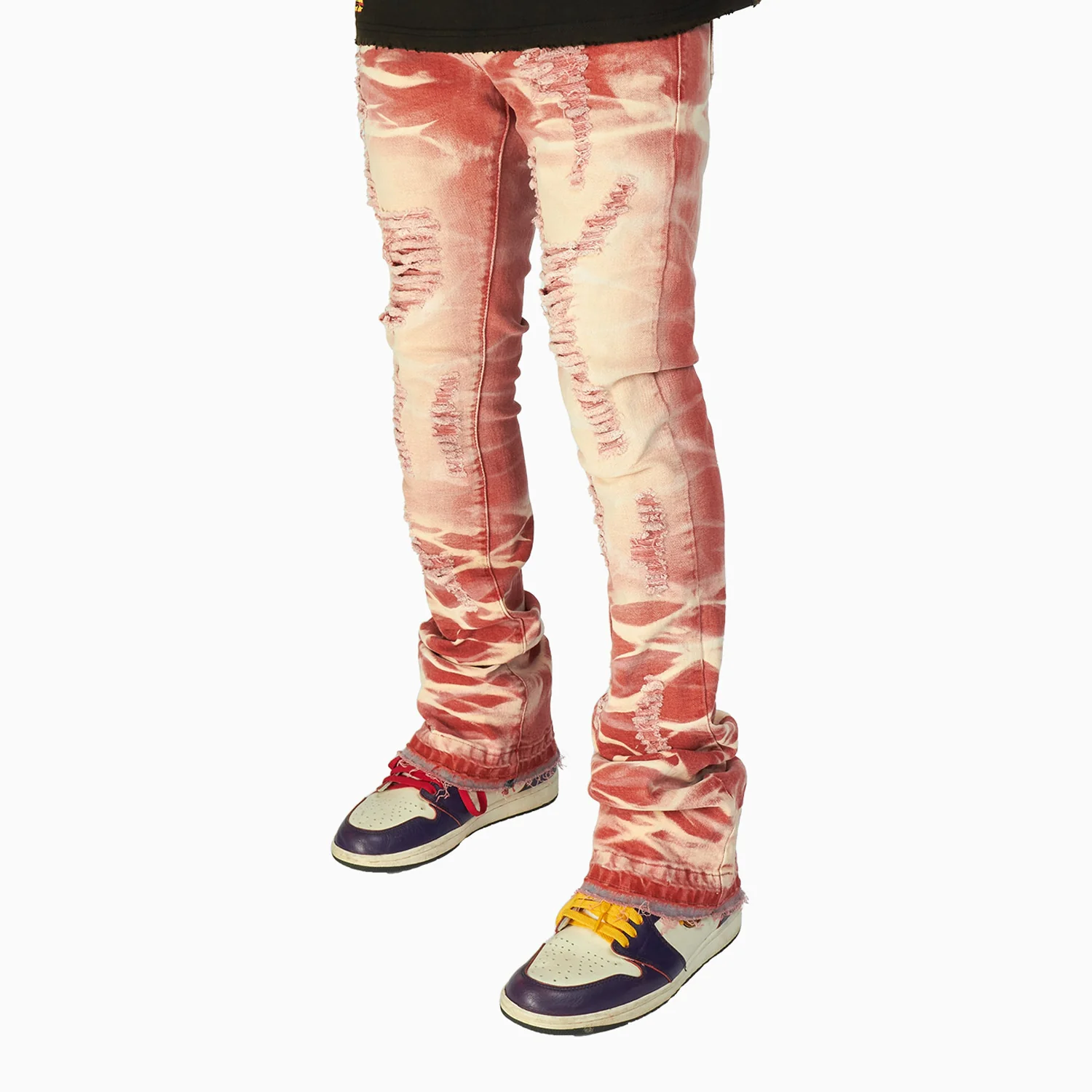 Men's Marcel Super Stacked Denim Pant - Image 5