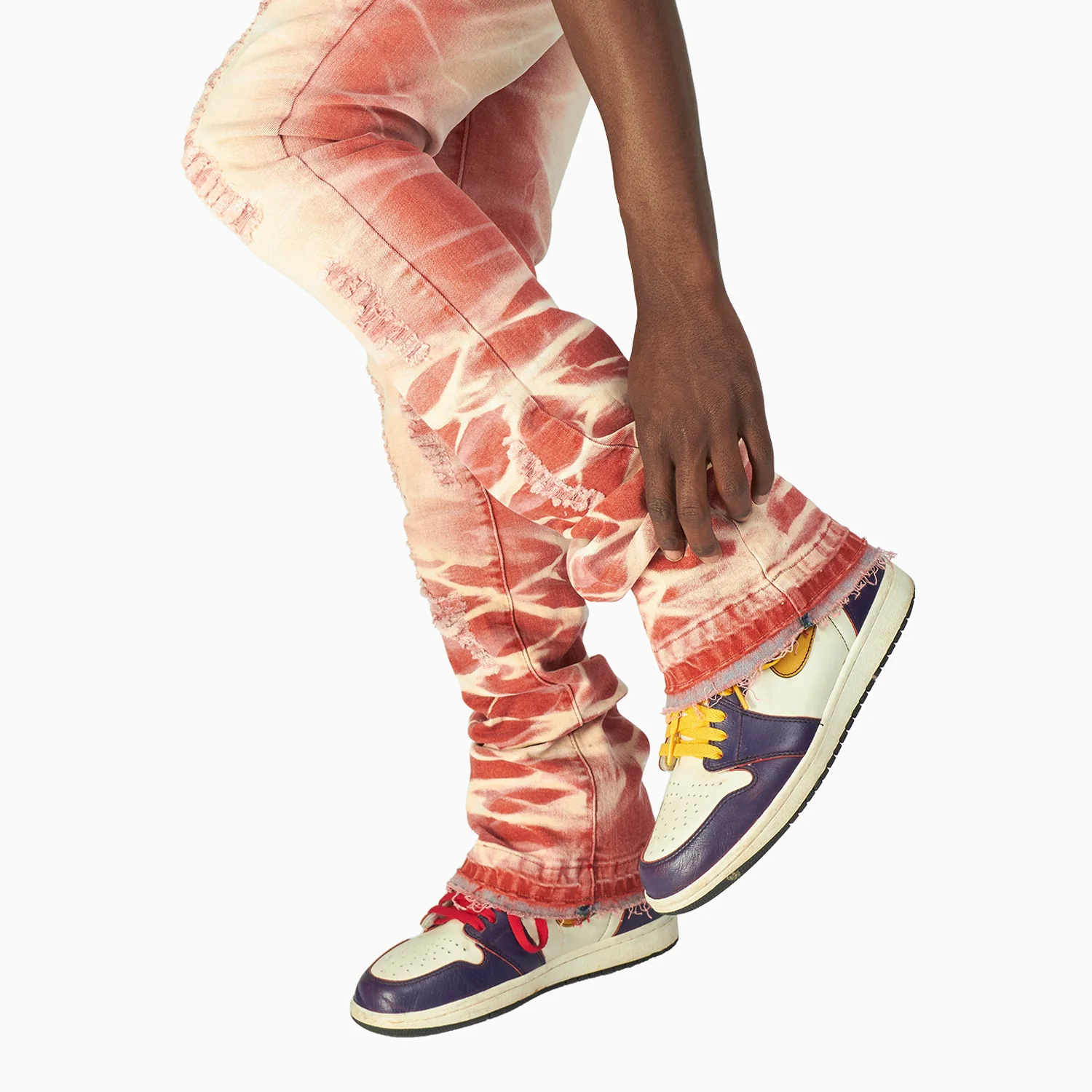Men's Marcel Super Stacked Denim Pant - Image 6