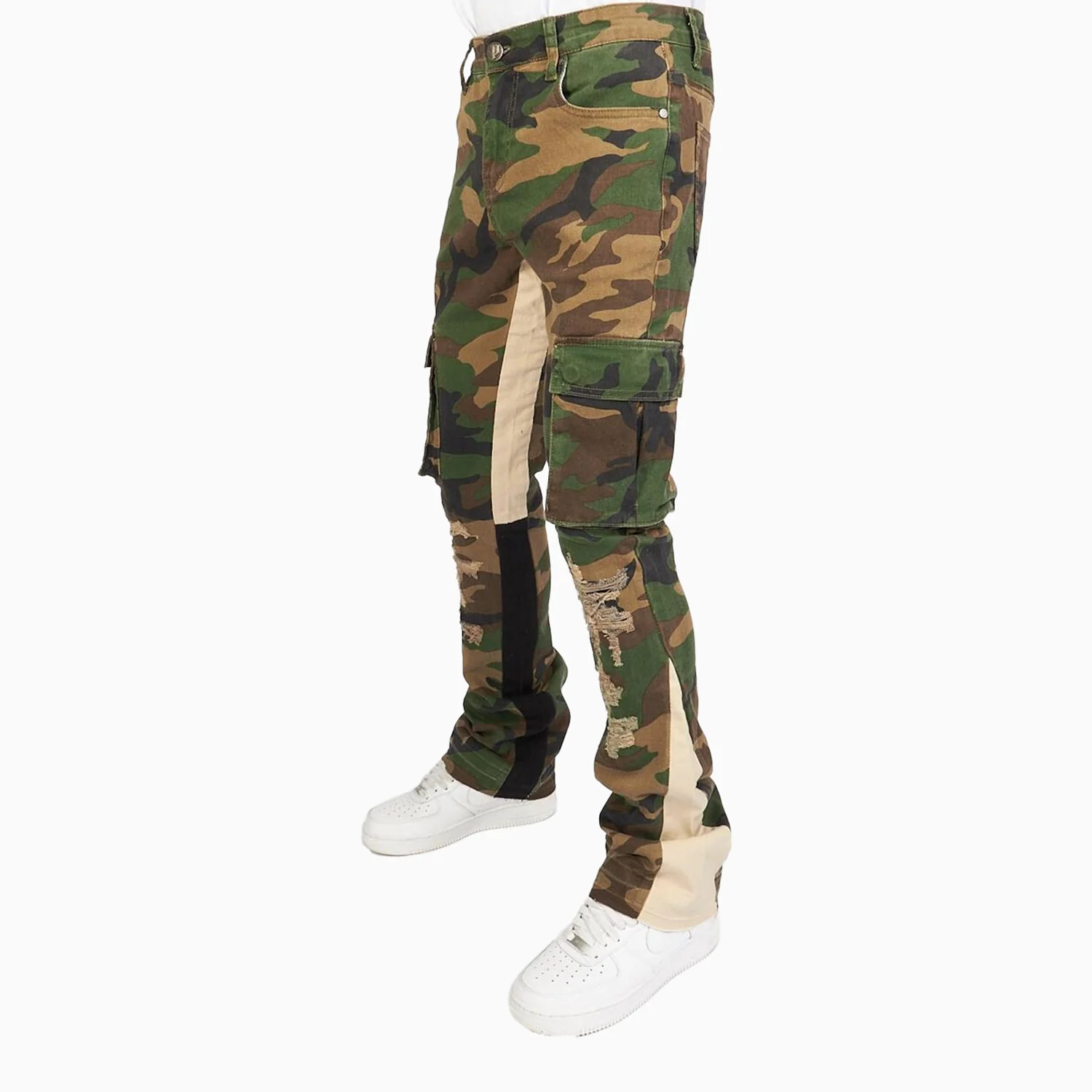 Men's Stacked Flare Cargo Pant - Image 4