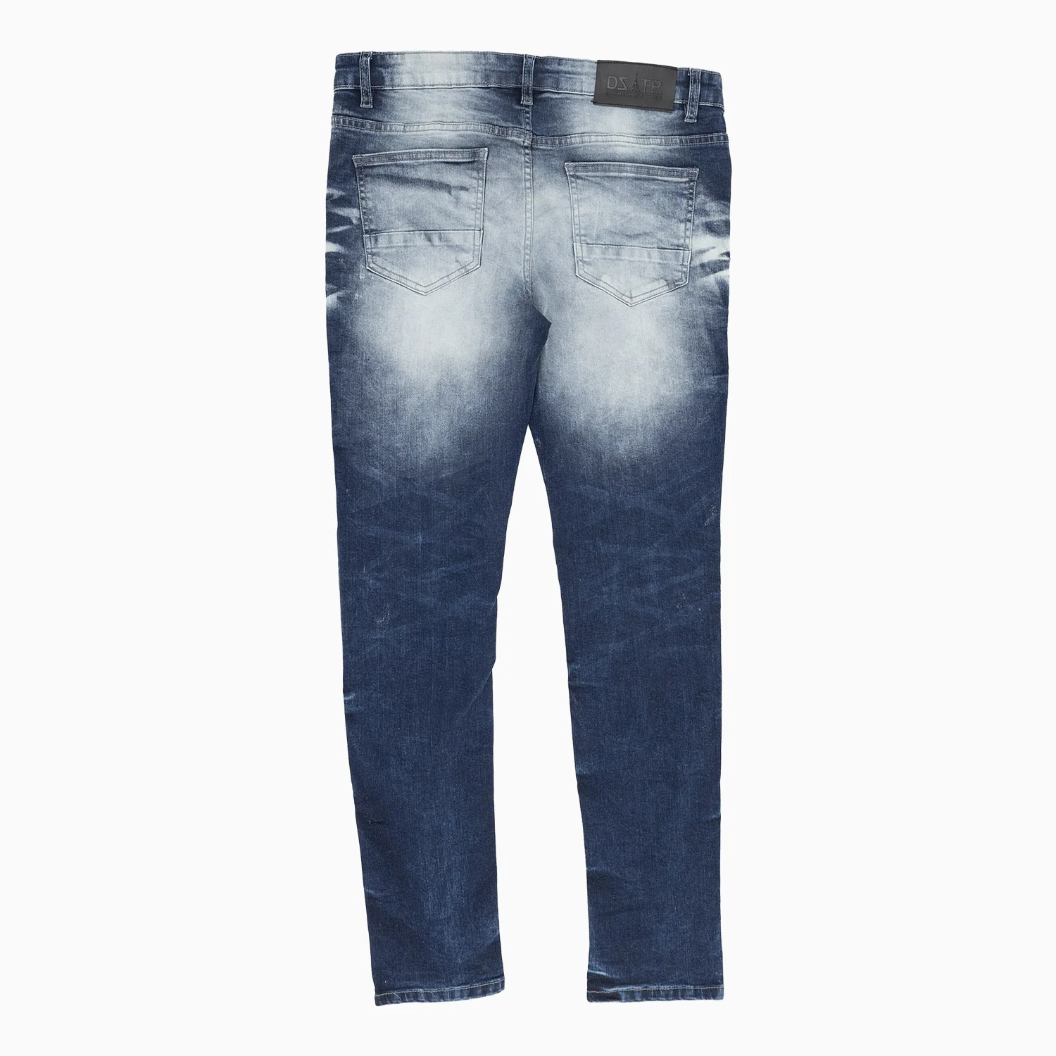 Men's Heavy Denim Blue Wash Jeans Denim Pant - Image 2