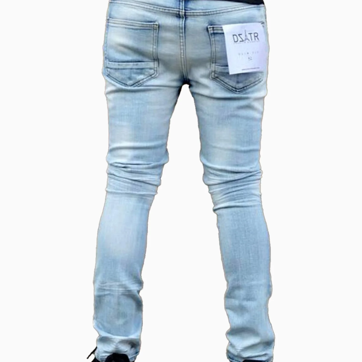 Men's Heavy Denim Ice Blue Jeans Pant - Image 2