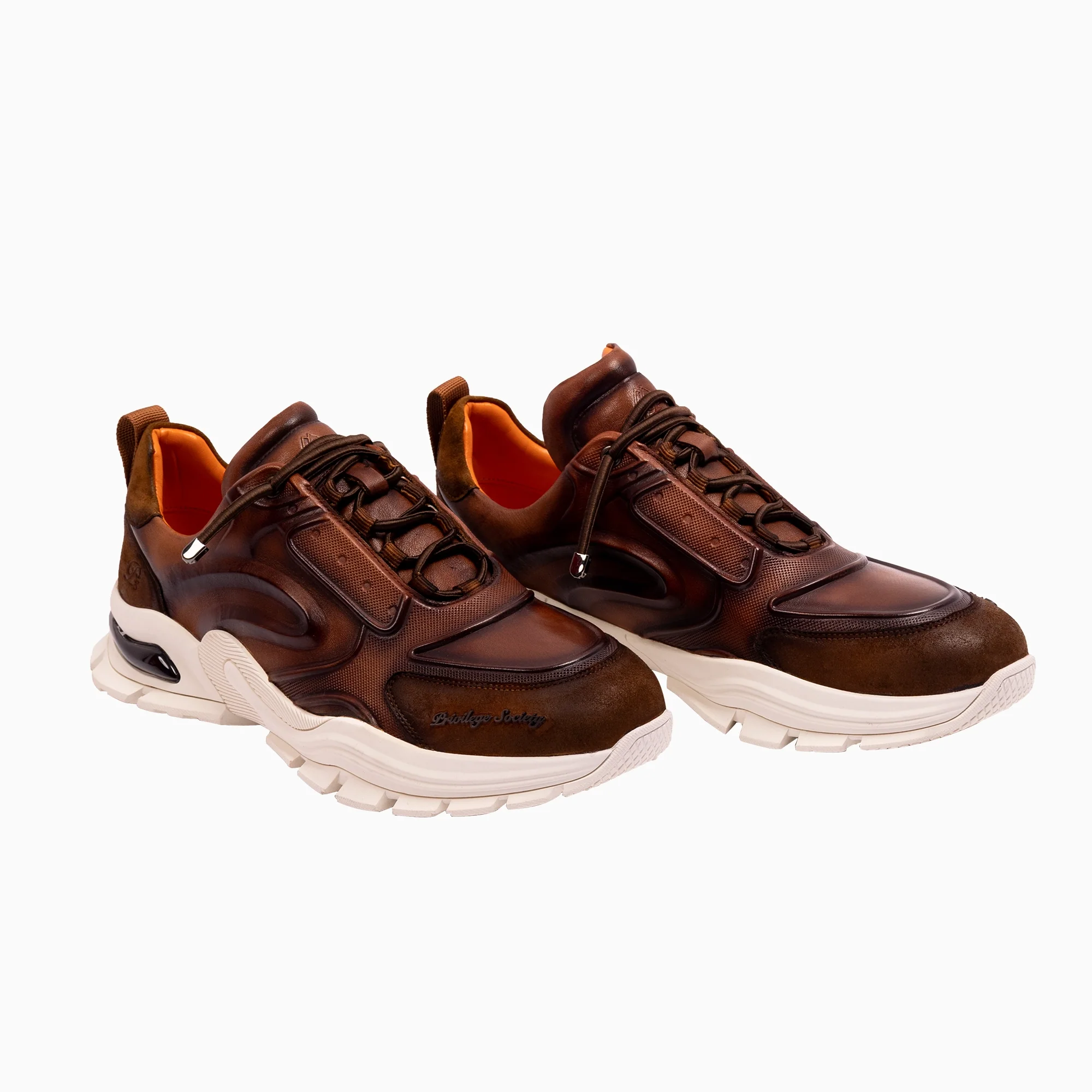 Men's Leather Heritage Sneaker - Image 3