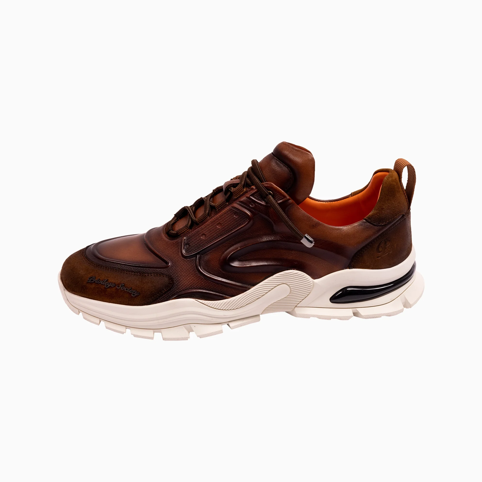 Men's Leather Heritage Sneaker - Image 4