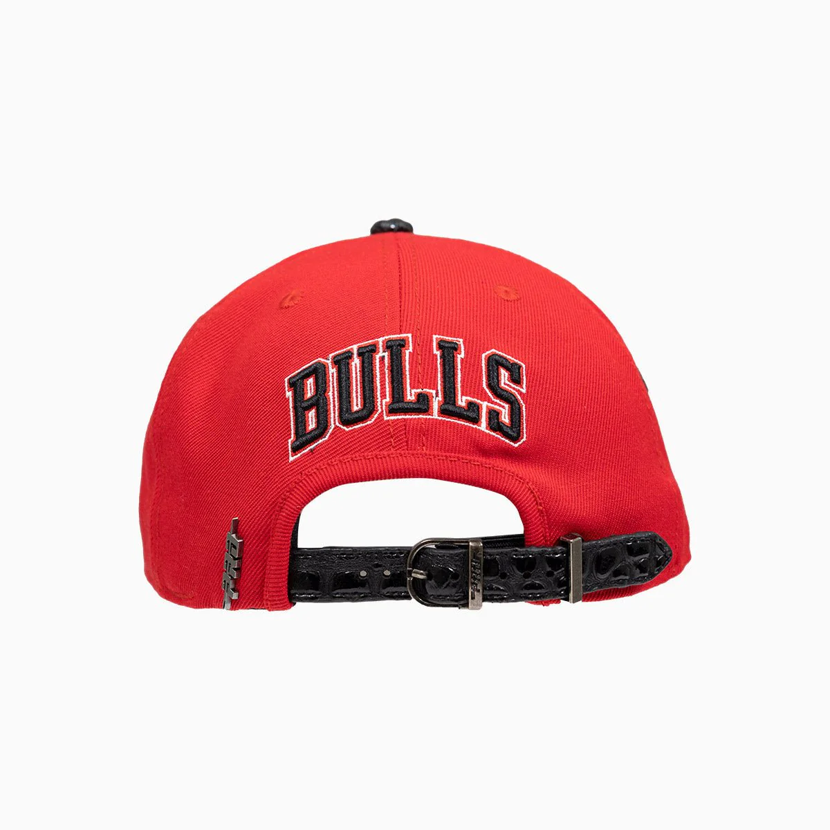 Chicago Bulls NBA Hat With Leather Visor - Image 2