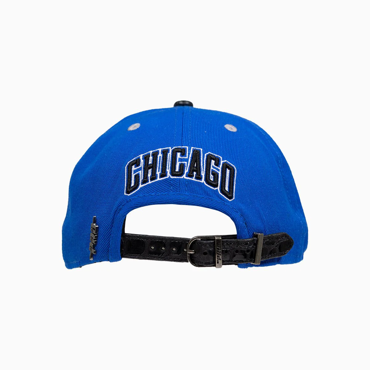 Chicago Bulls NBA Hat With Leather Visor - Image 2