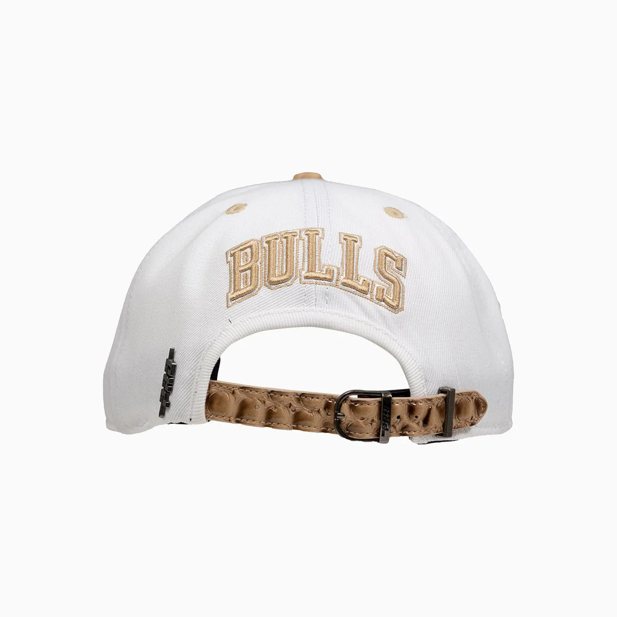 Chicago Bulls NBA Hat With Leather Visor - Image 2