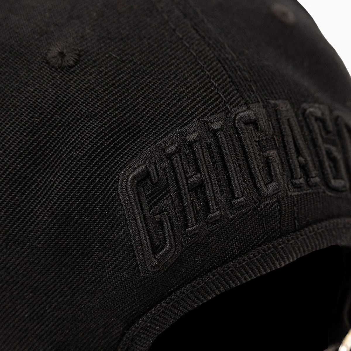 Chicago Bulls NBA Leather Visor Snapback Hat - Image 8