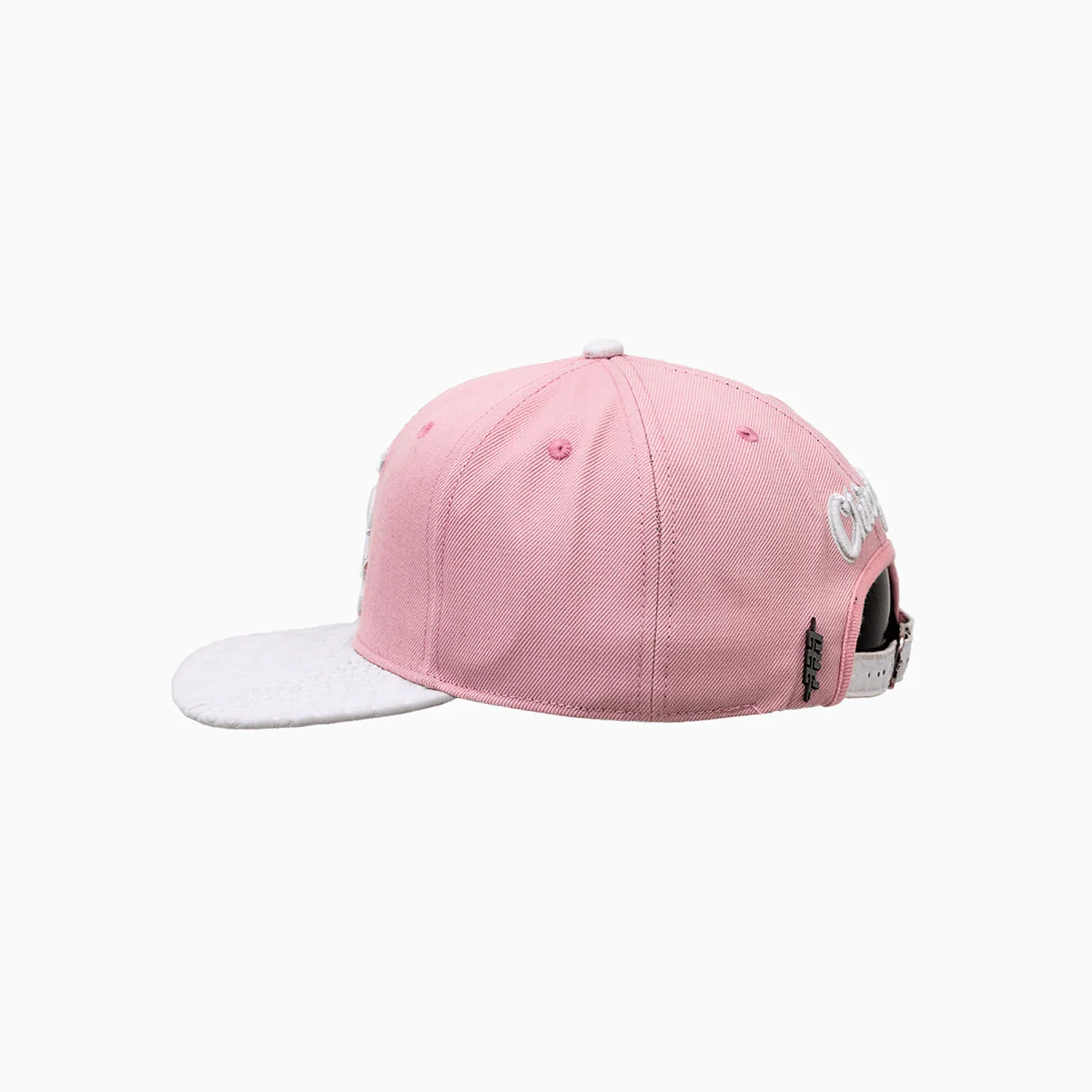 Chicago White Sox MLB Leather Visor Wool Snapback Hat - Image 4