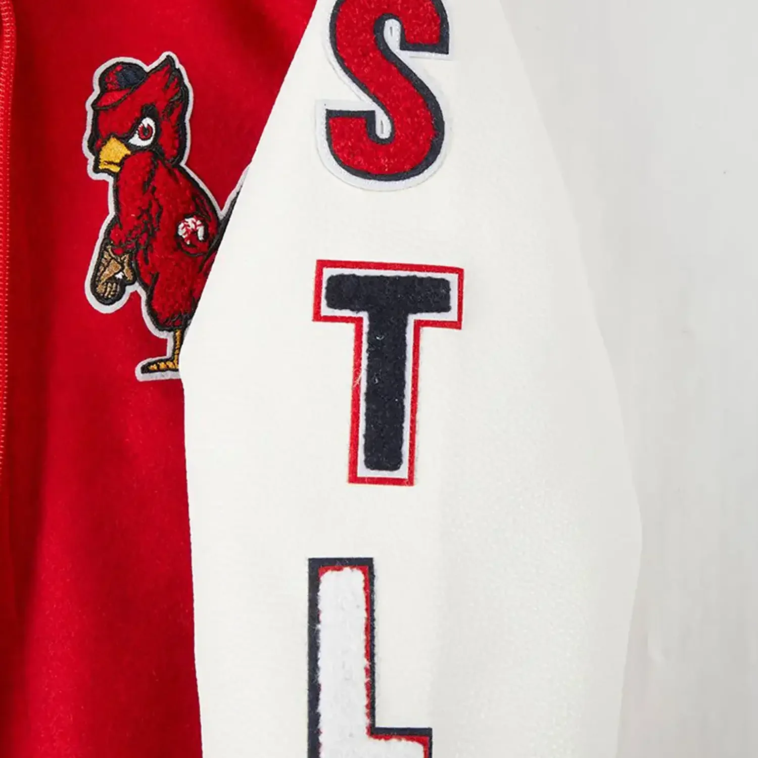 Kid's St. Louis Cardinals MLB Classic Wool Varsity Jacket - Image 7