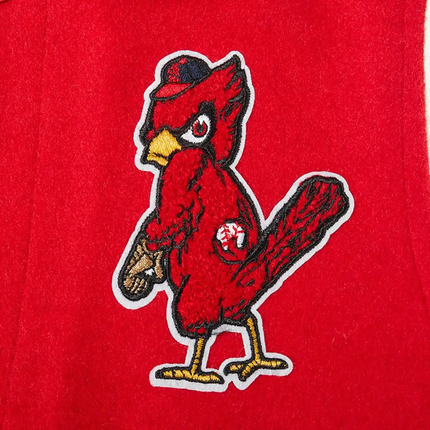 Kid's St. Louis Cardinals MLB Classic Wool Varsity Jacket - Image 8
