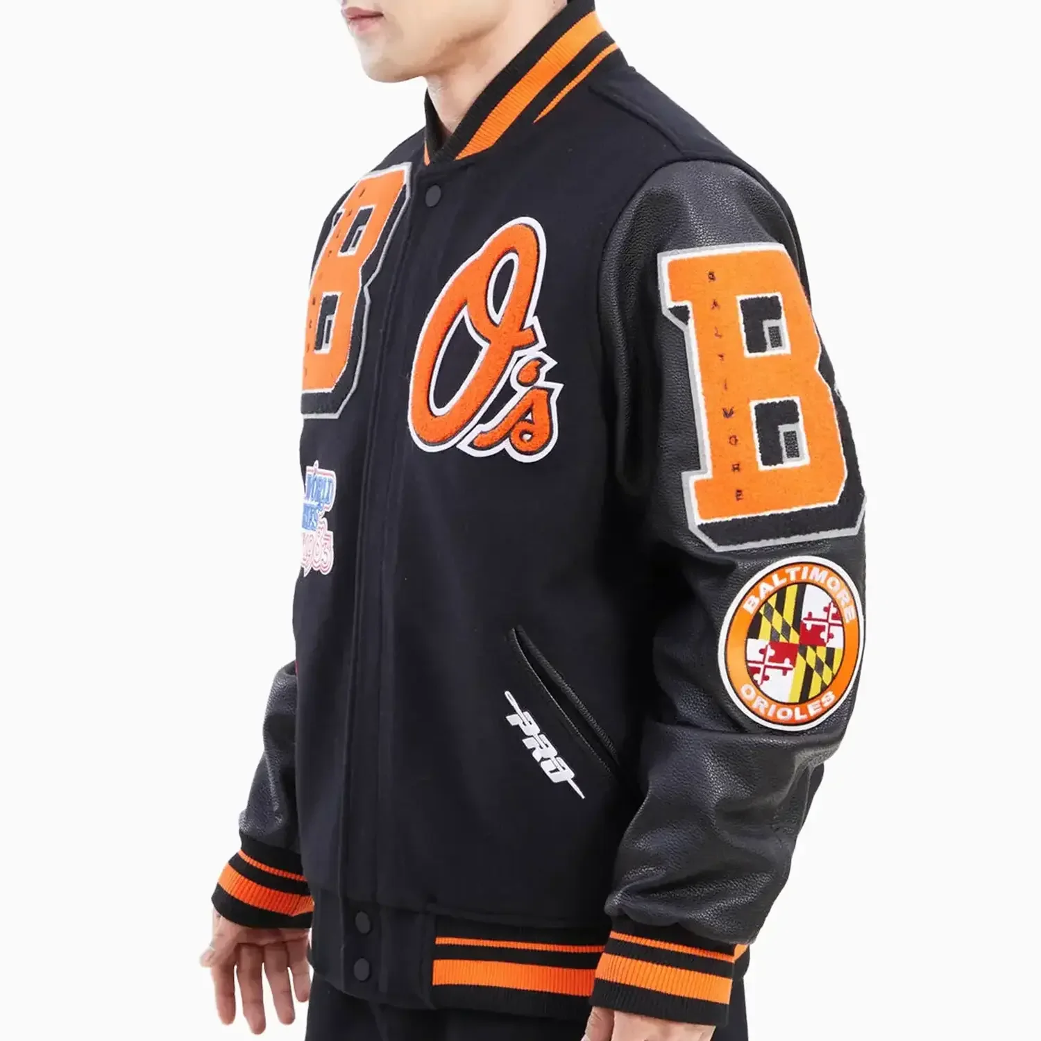 Men's Baltimore Orioles 1983 World Series MLB Varsity Jacket - Image 4