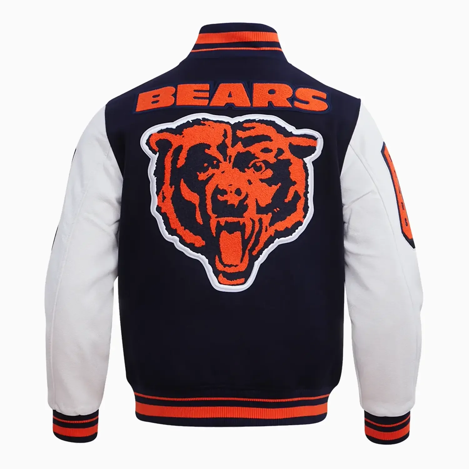 Men's Chicago Bears Mash Up Varsity Jacket - Image 2
