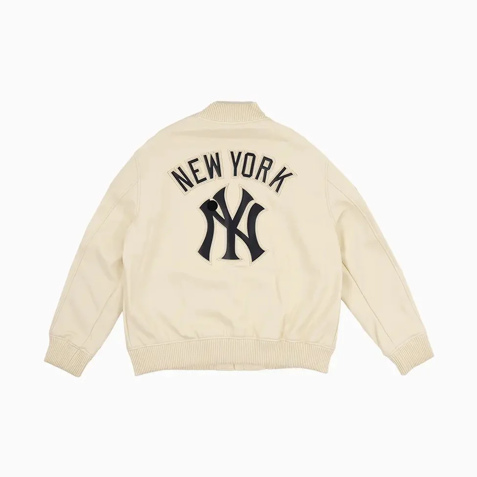 Men's New York Yankees City Signature Varsity Jacket - Image 2