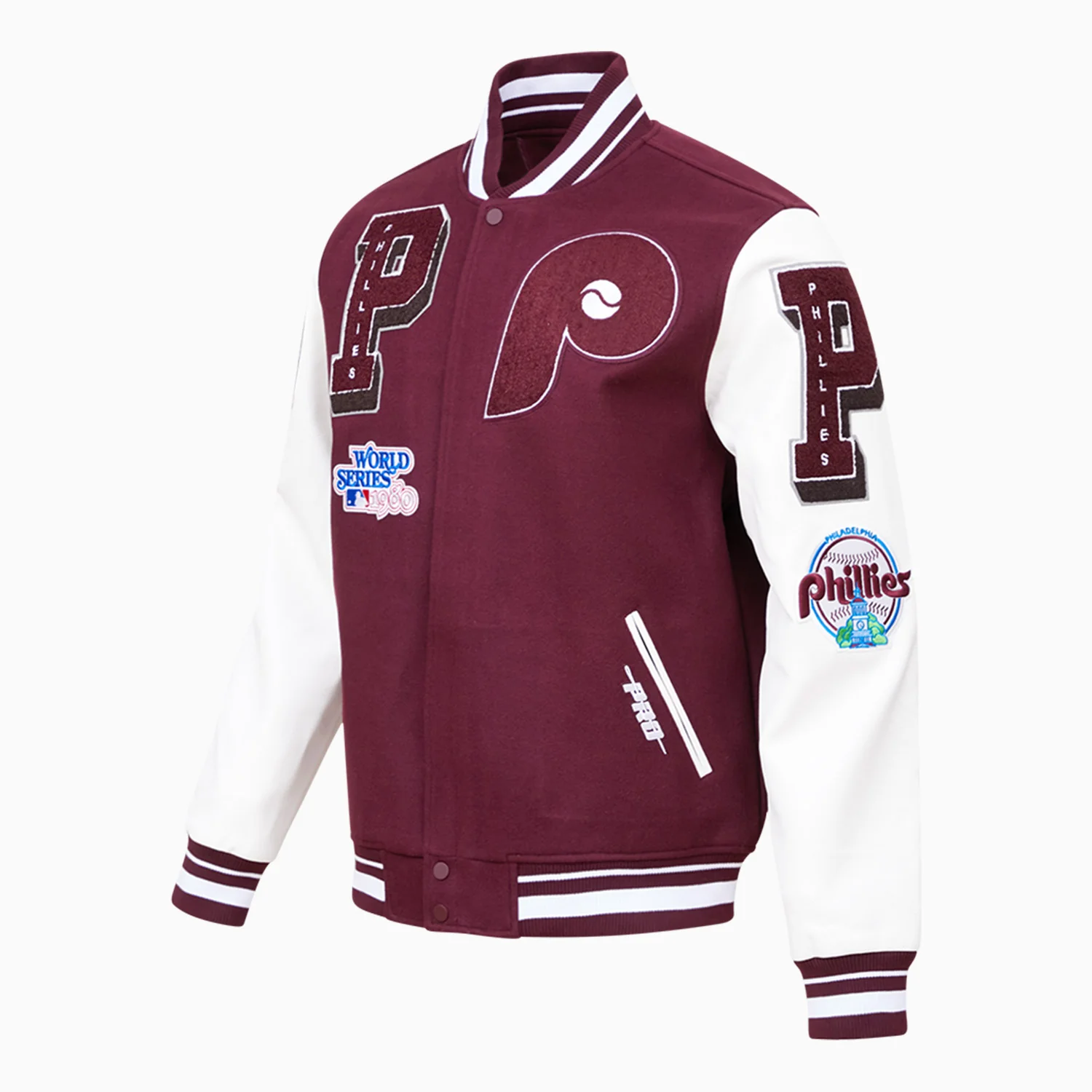 Men's Philadelphia Phillies Varsity Jacket - Image 3