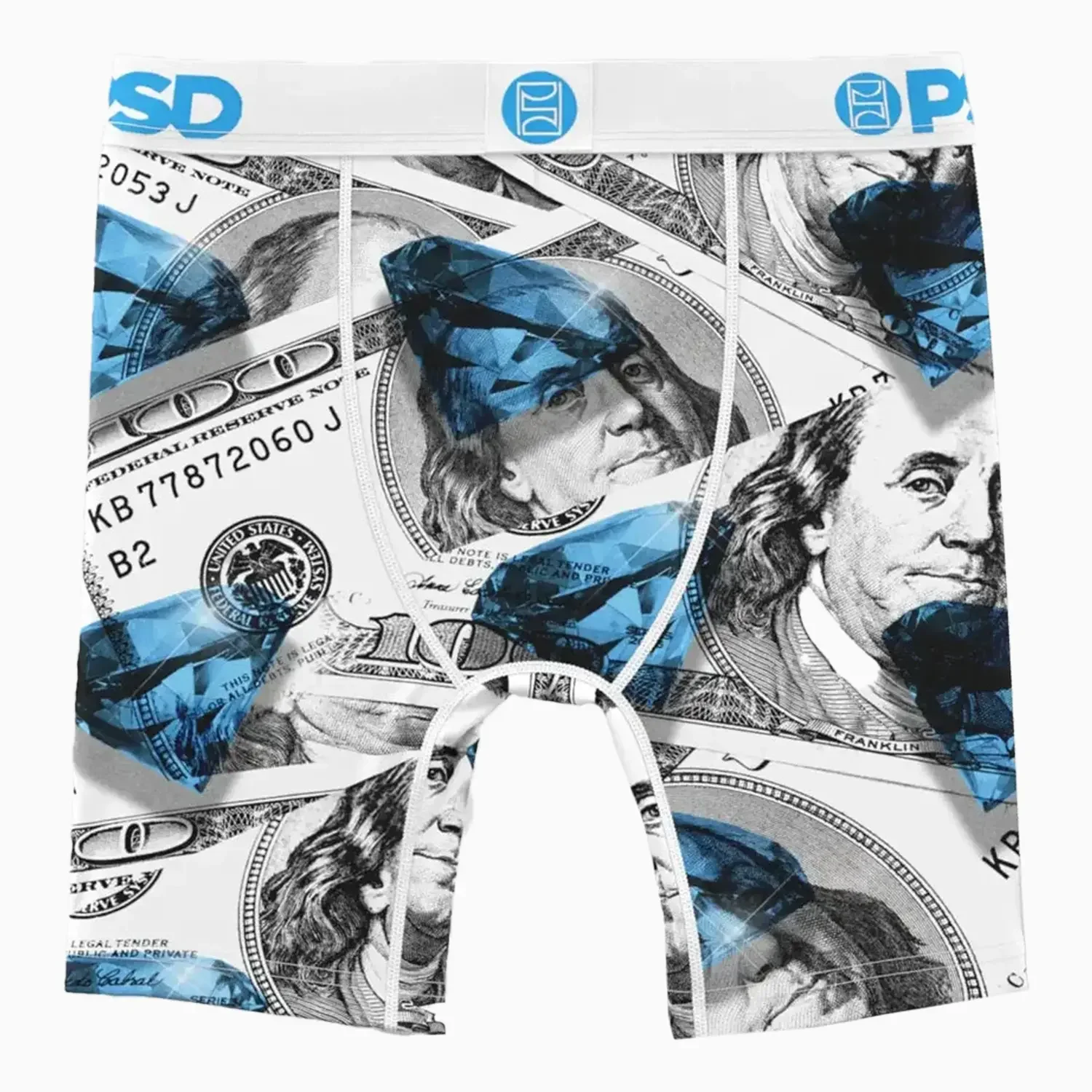Kid's Blue Cash Boxer Brief - Image 2