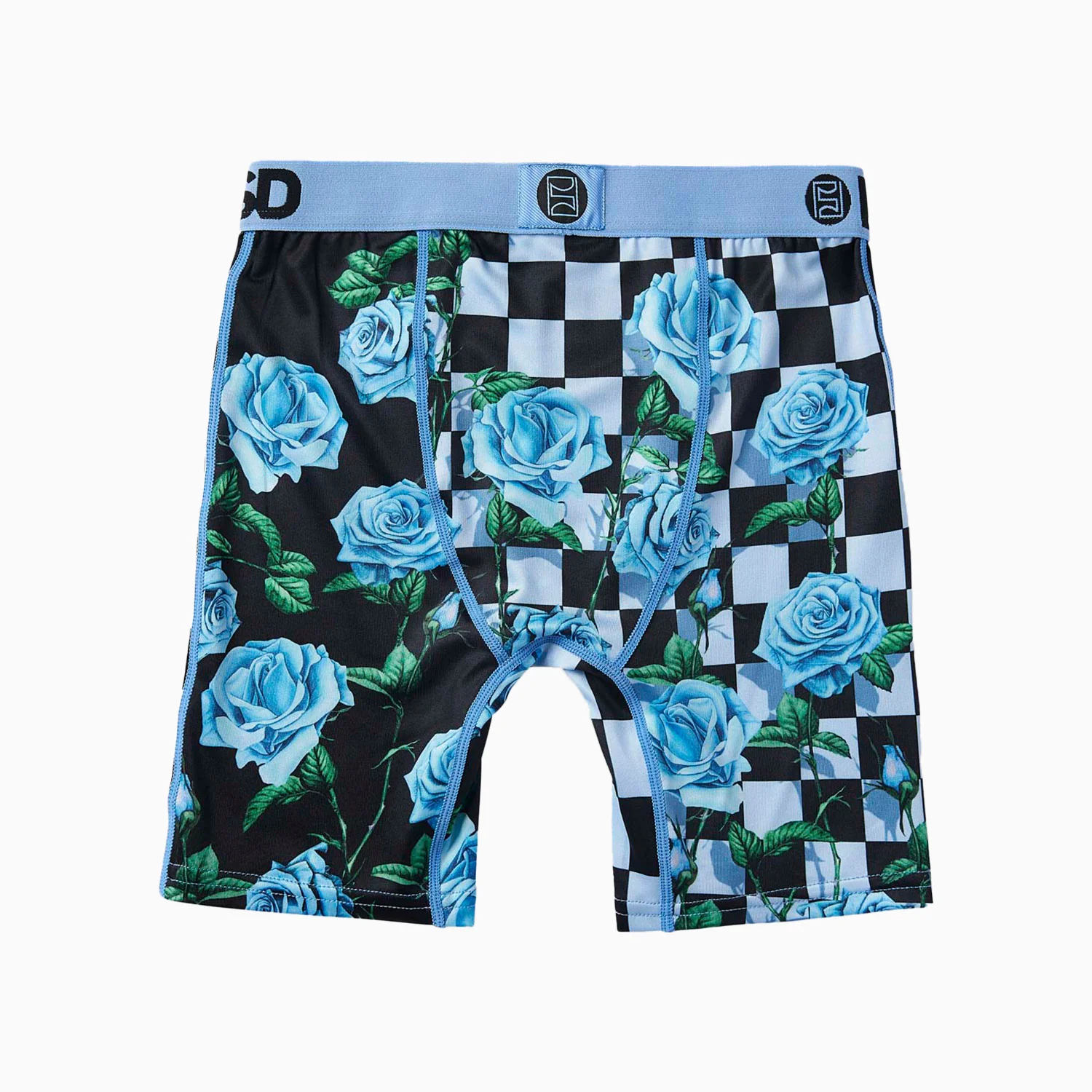 Kid's Rose Checks Boxer - Image 2