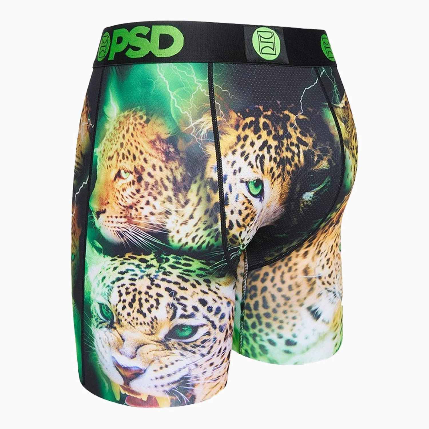 Men's Neon Cheetah Boxers - Image 2
