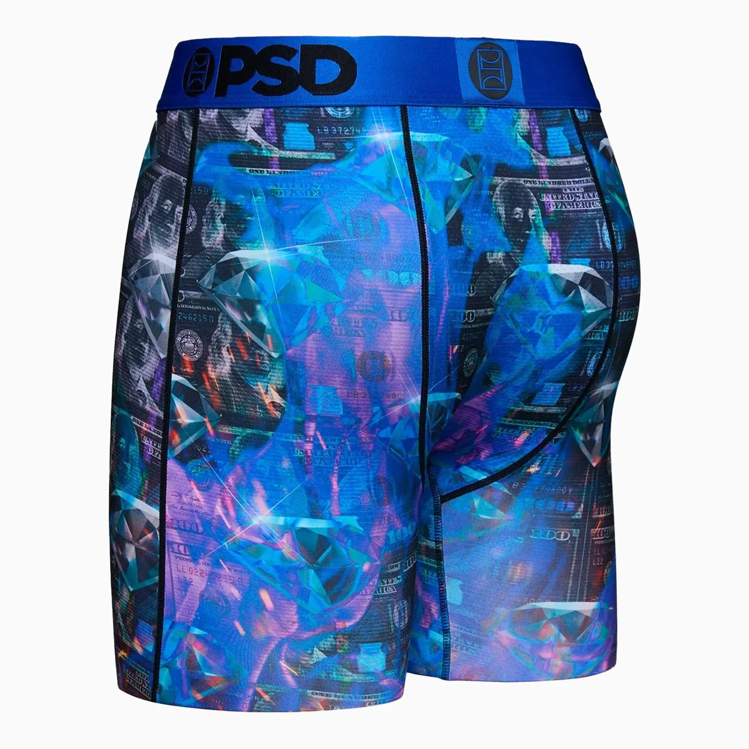 Men's Thermal Money Diamonds Boxers - Image 3
