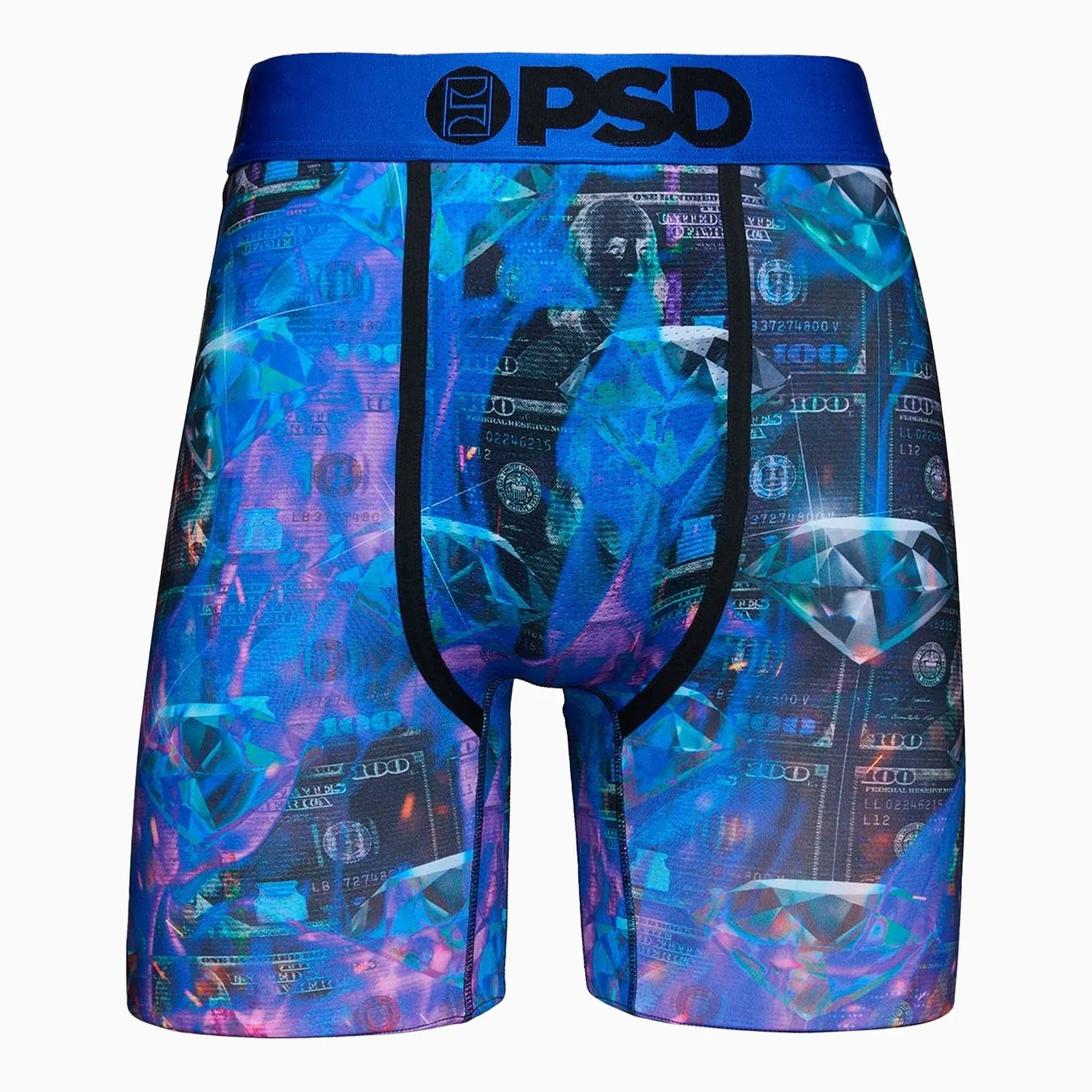 Men's Thermal Money Diamonds Boxers - Image 4