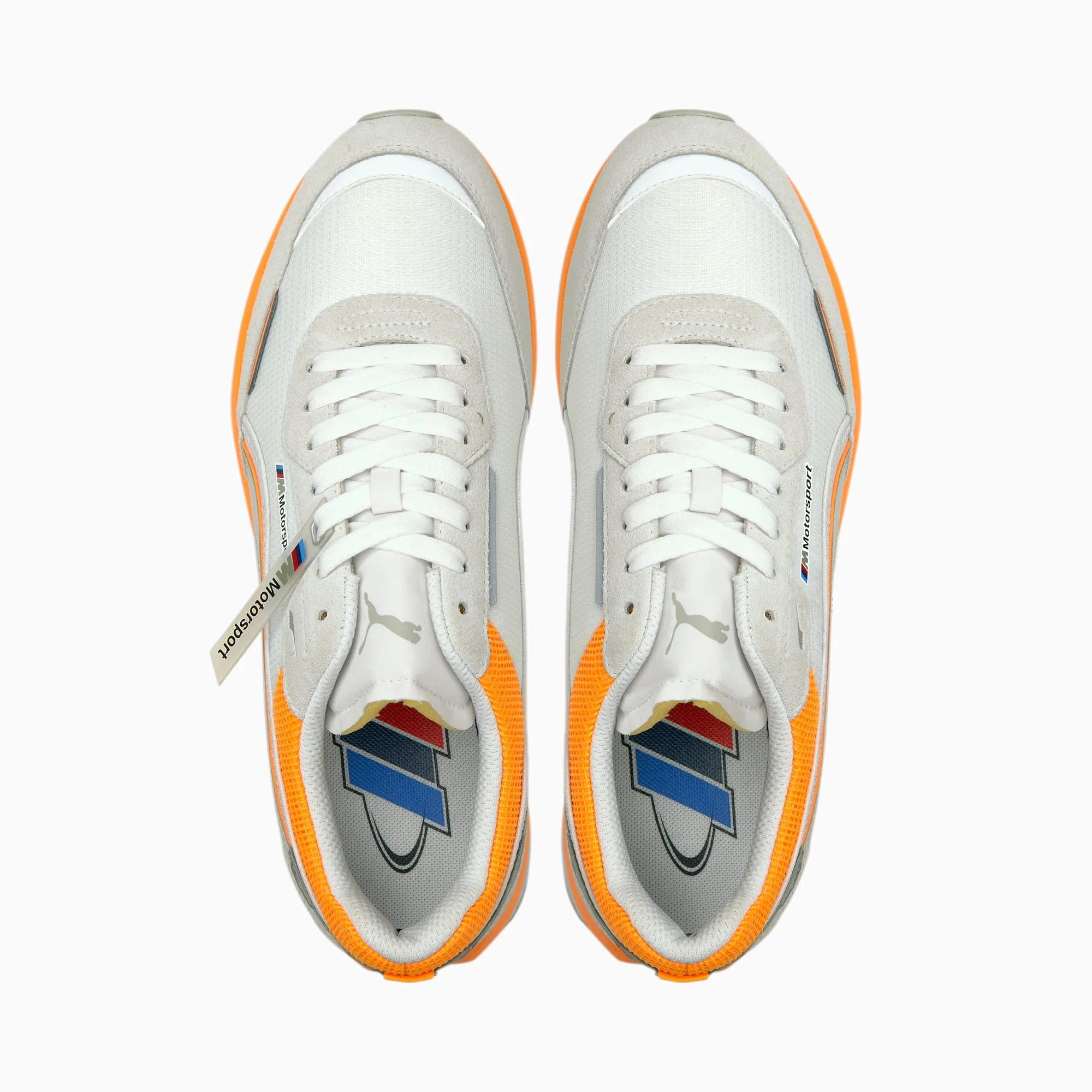 BMW Motorsport x Men's City Rider "White Orange Glow" - Image 4