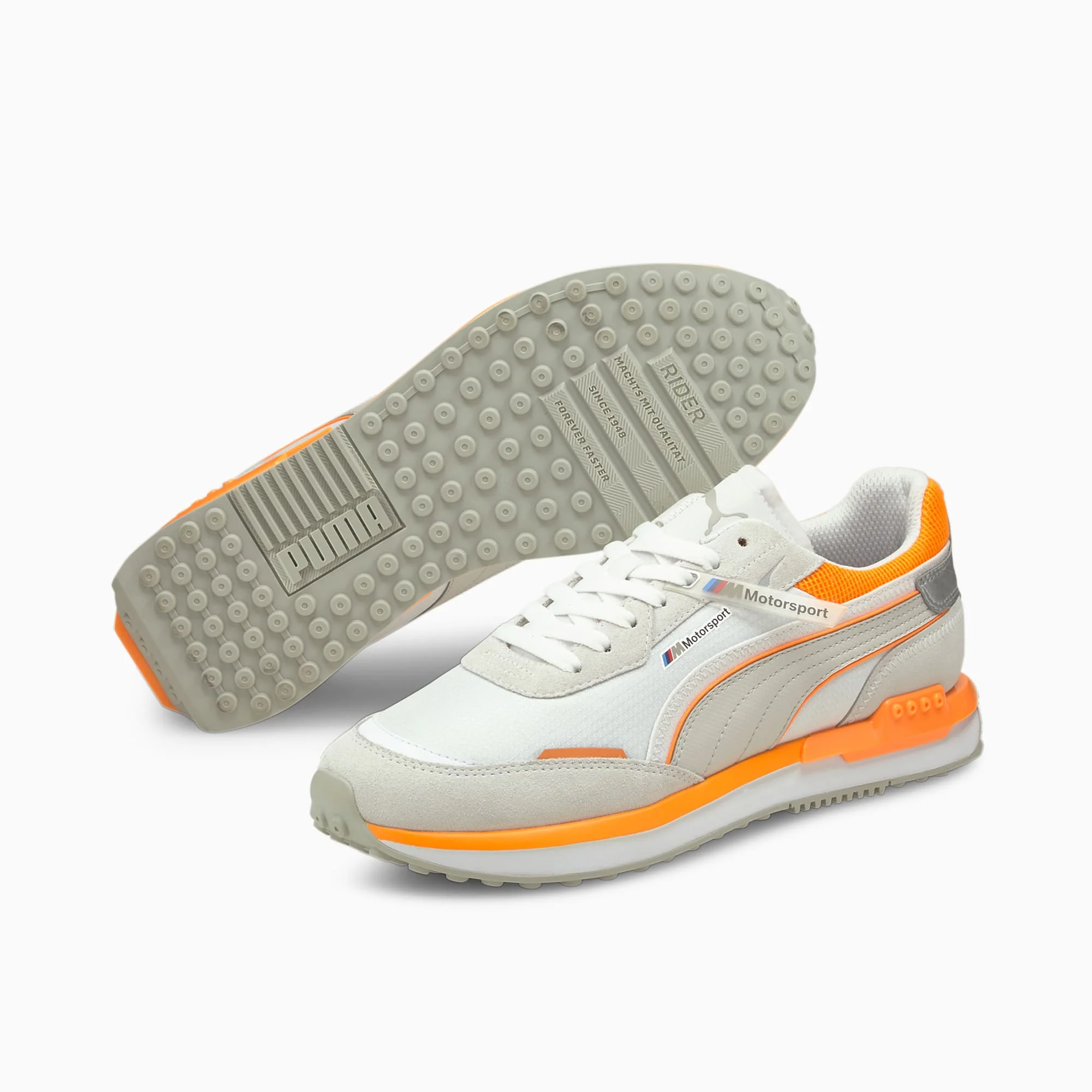 BMW Motorsport x Men's City Rider "White Orange Glow" - Image 5