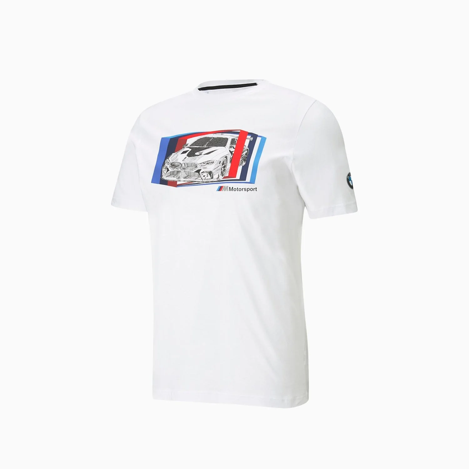 Men's BMW M Motorsport Car Graphic T Shirt - Image 3