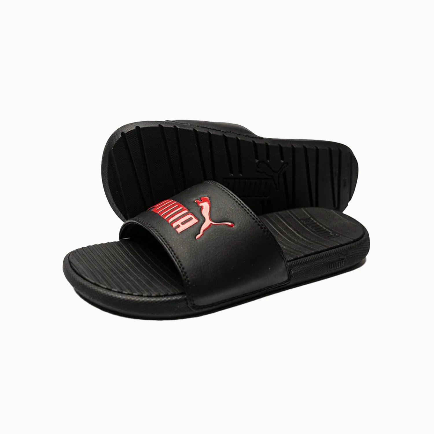 Men's Cool Cat BX Slide 'Black High Risk Red' - Image 4