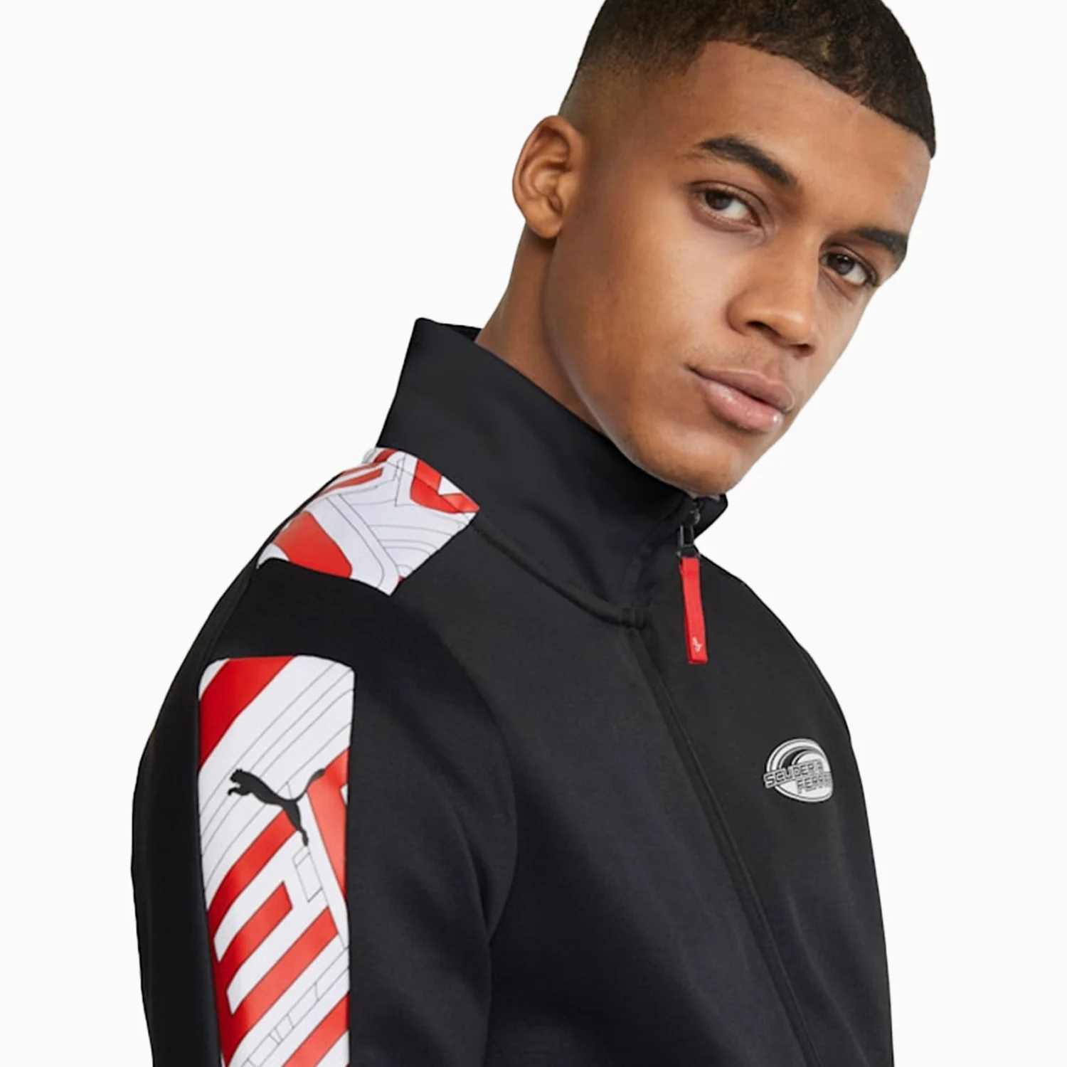 Men's Ferrari Race T7 Track Jacket - Image 5