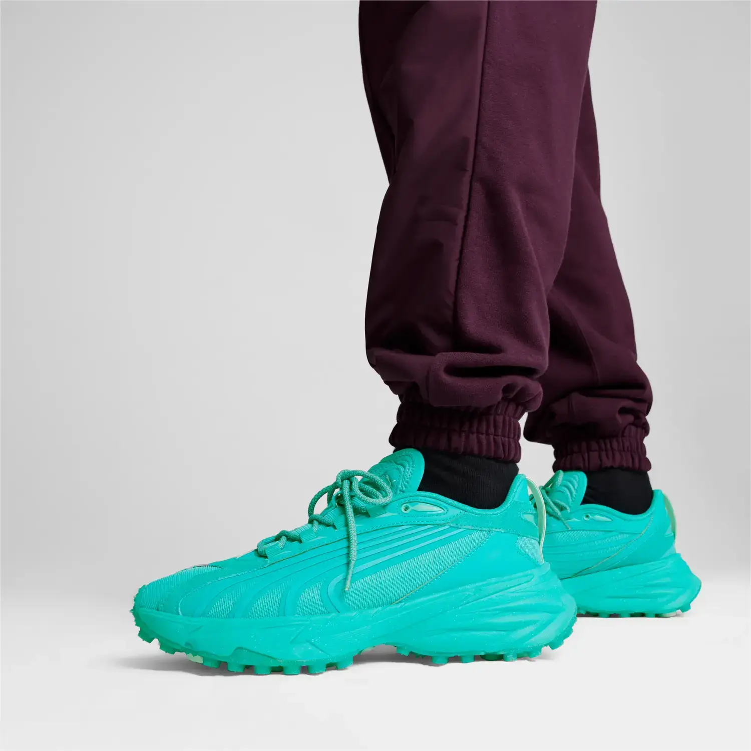 Mercedes-AMG Petronas F1 x Men's Spirex "Sheen Green" Sneakers - Image 2