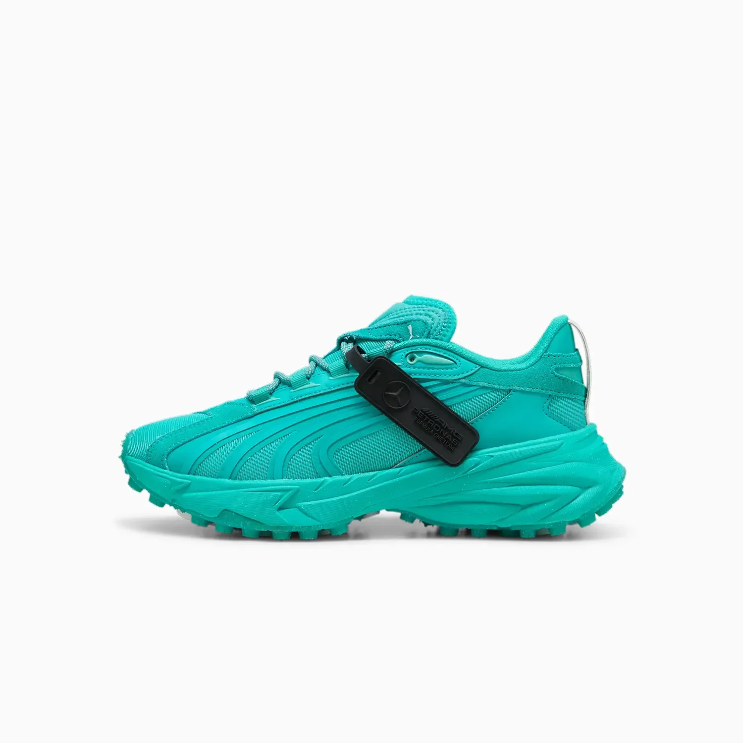 Mercedes-AMG Petronas F1 x Men's Spirex "Sheen Green" Sneakers - Image 5