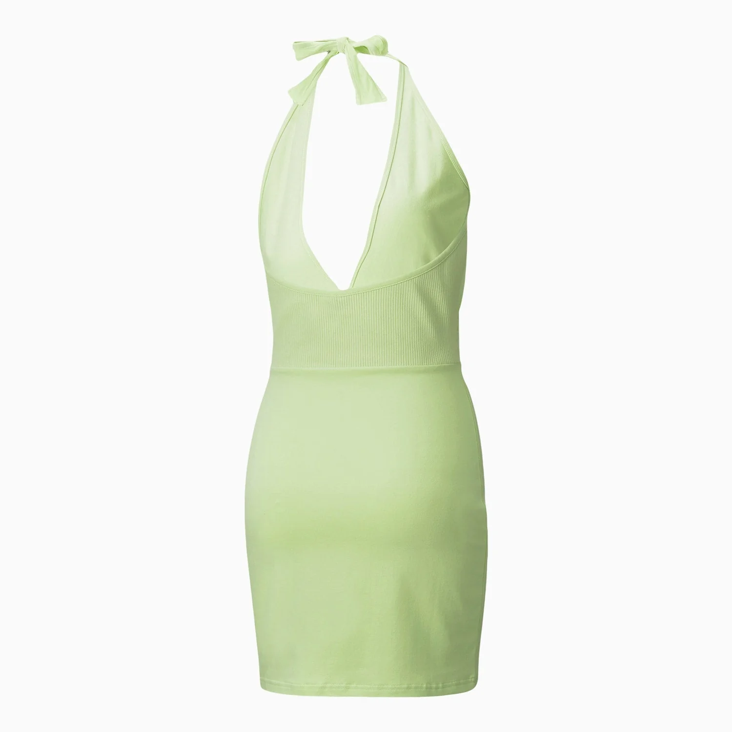 Women's Classic Halterneck Dress - Image 2