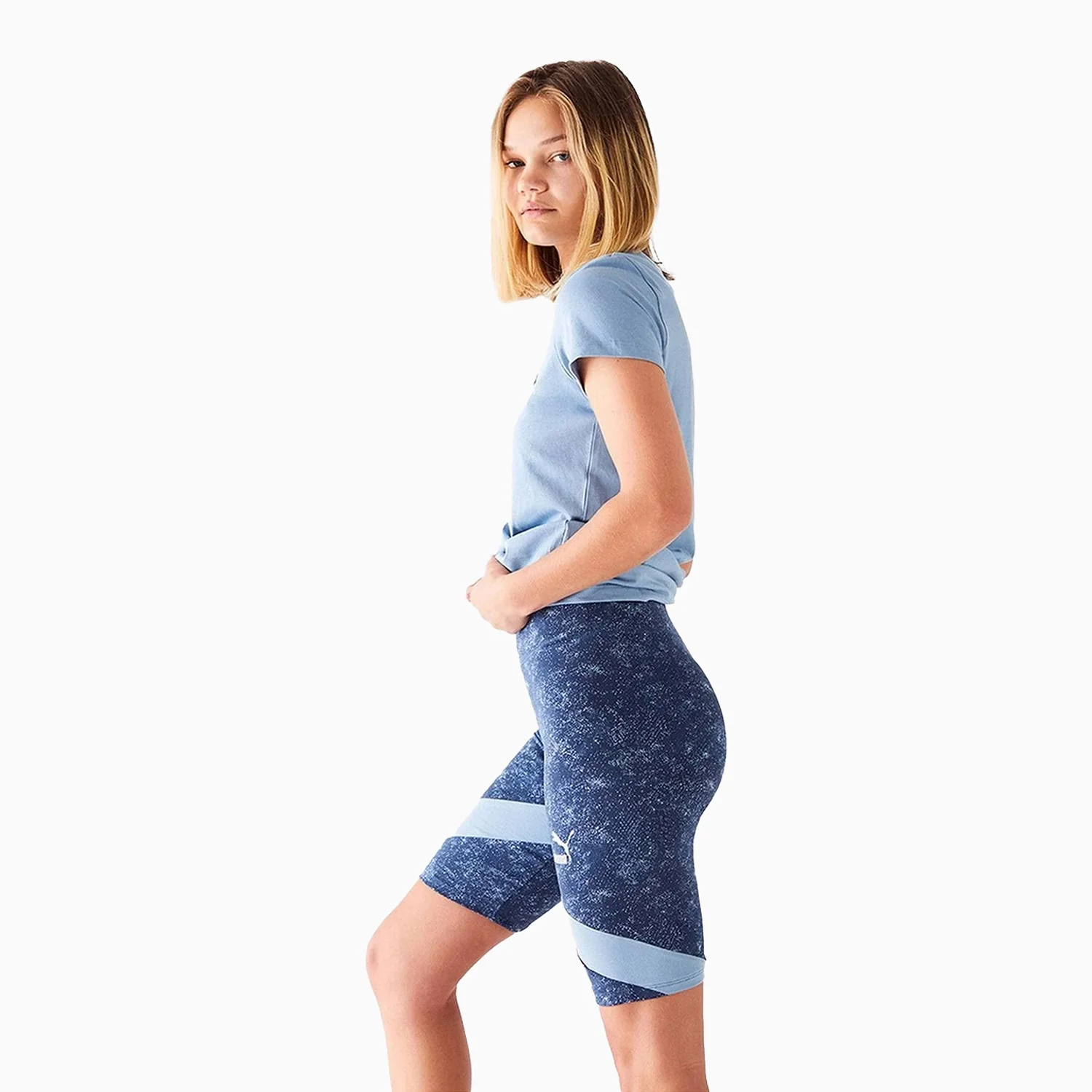 Women's Denim Short Sleeve T Shirt - Image 6
