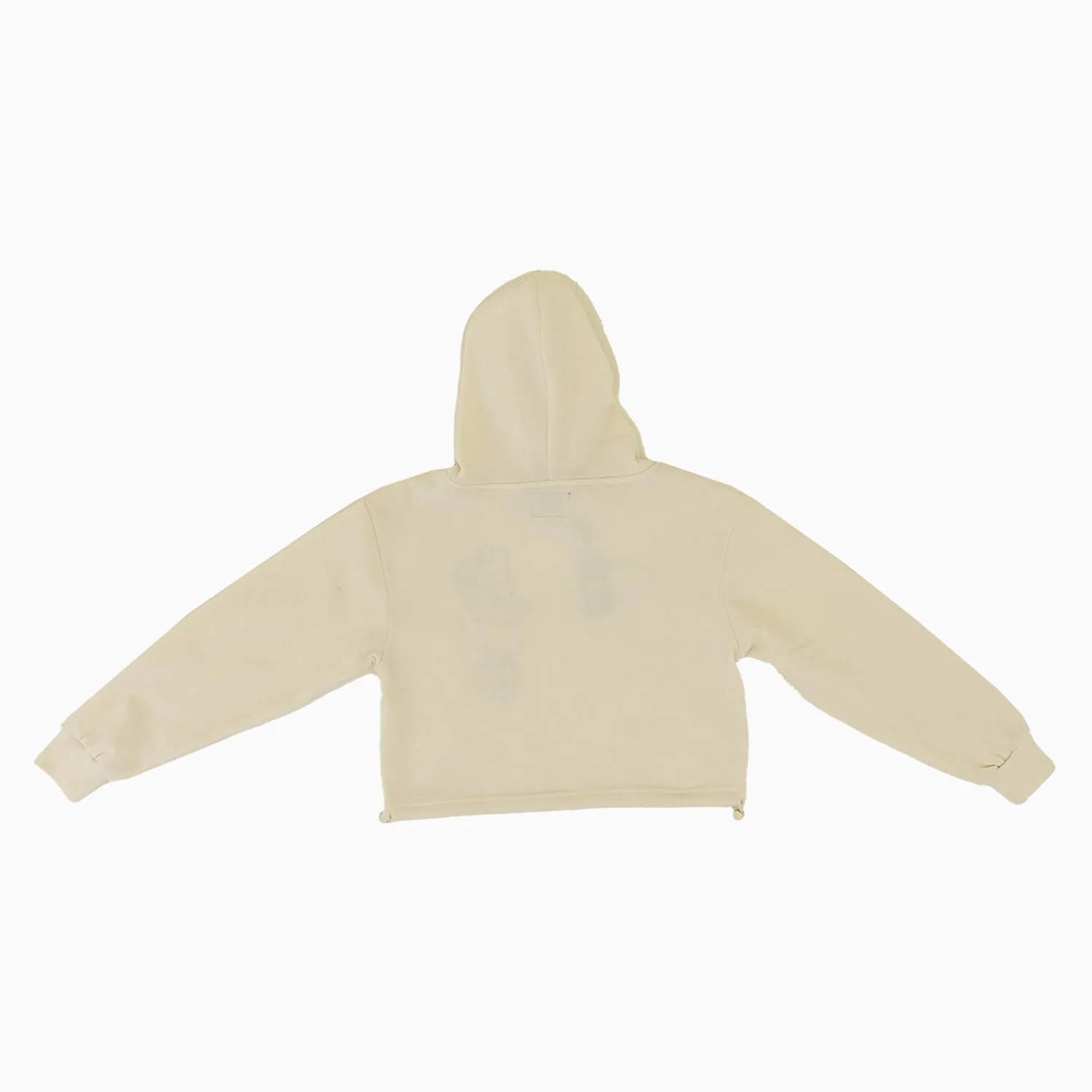 Women's Fleece Crop Graphic Pull Over Hoodie - Image 2
