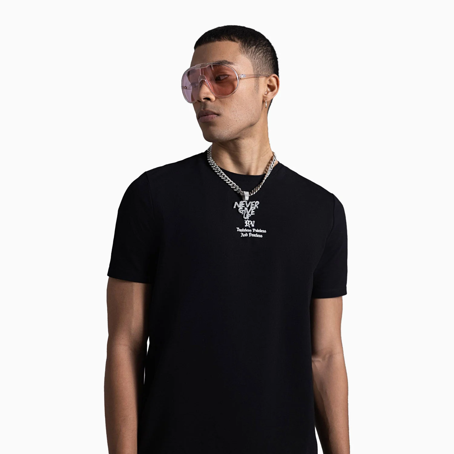 Men's Fearless Crew Neck T Shirt - Image 3