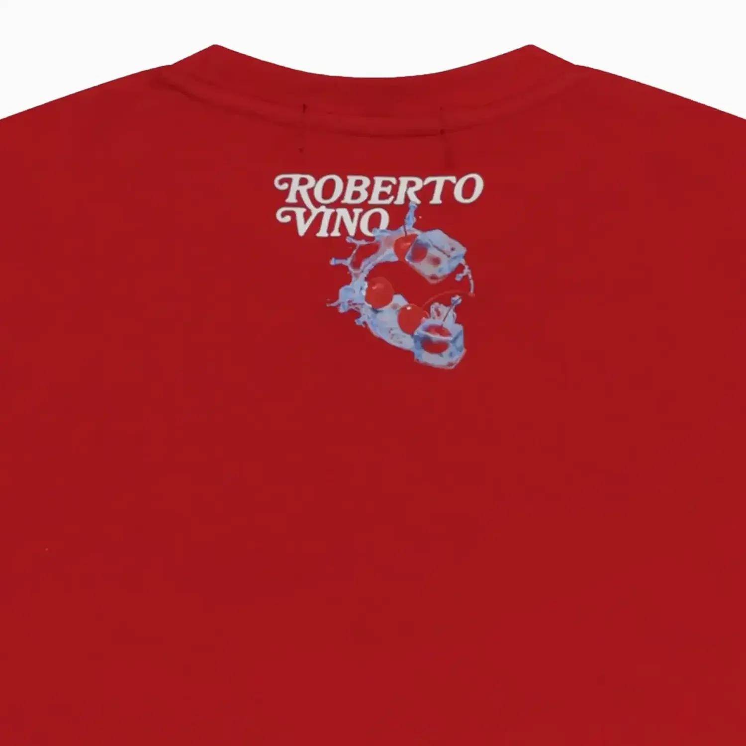 Men's Fresh Cherry Crew Neck T-Shirt - Image 3