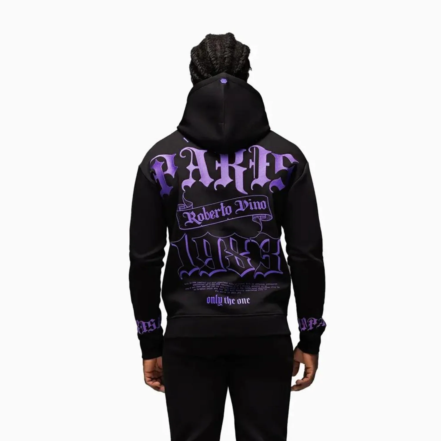Men's Paris Pull Over Hoodie - Image 2