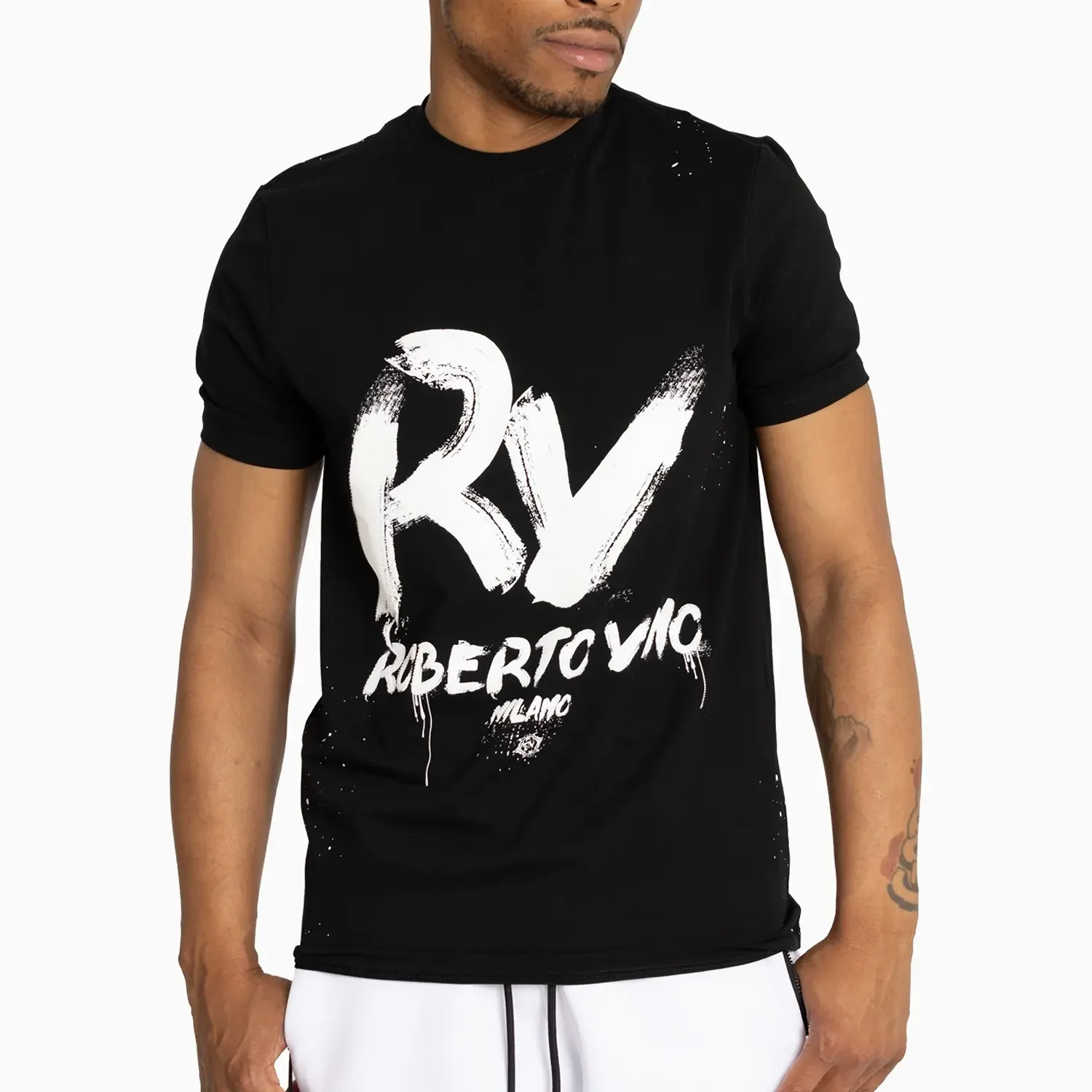 Men's RV Front Slim Fit Essential T-Shirt and Shorts Outfit