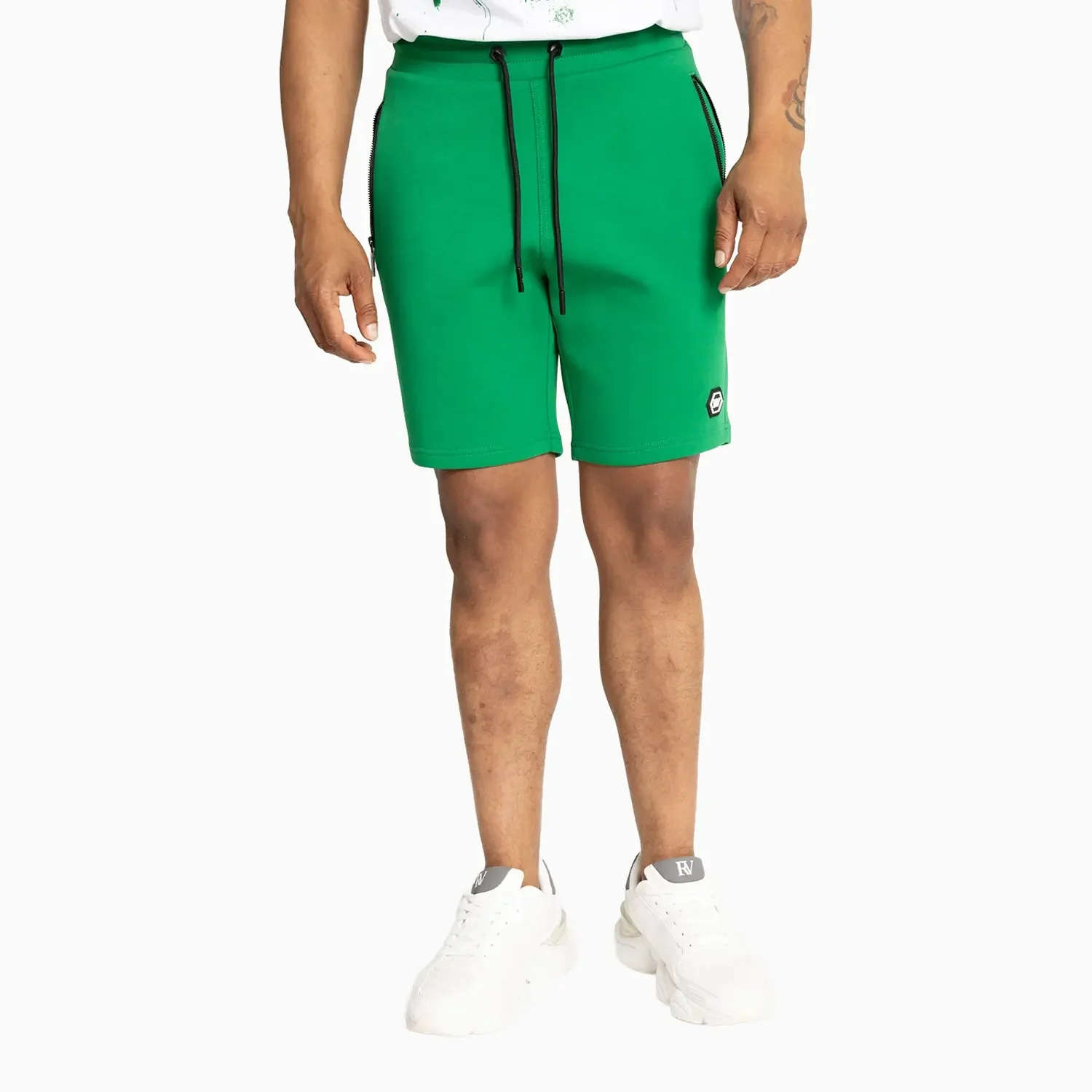 Men's RV Front Slim Fit Essential T-Shirt and Shorts Outfit - Image 2